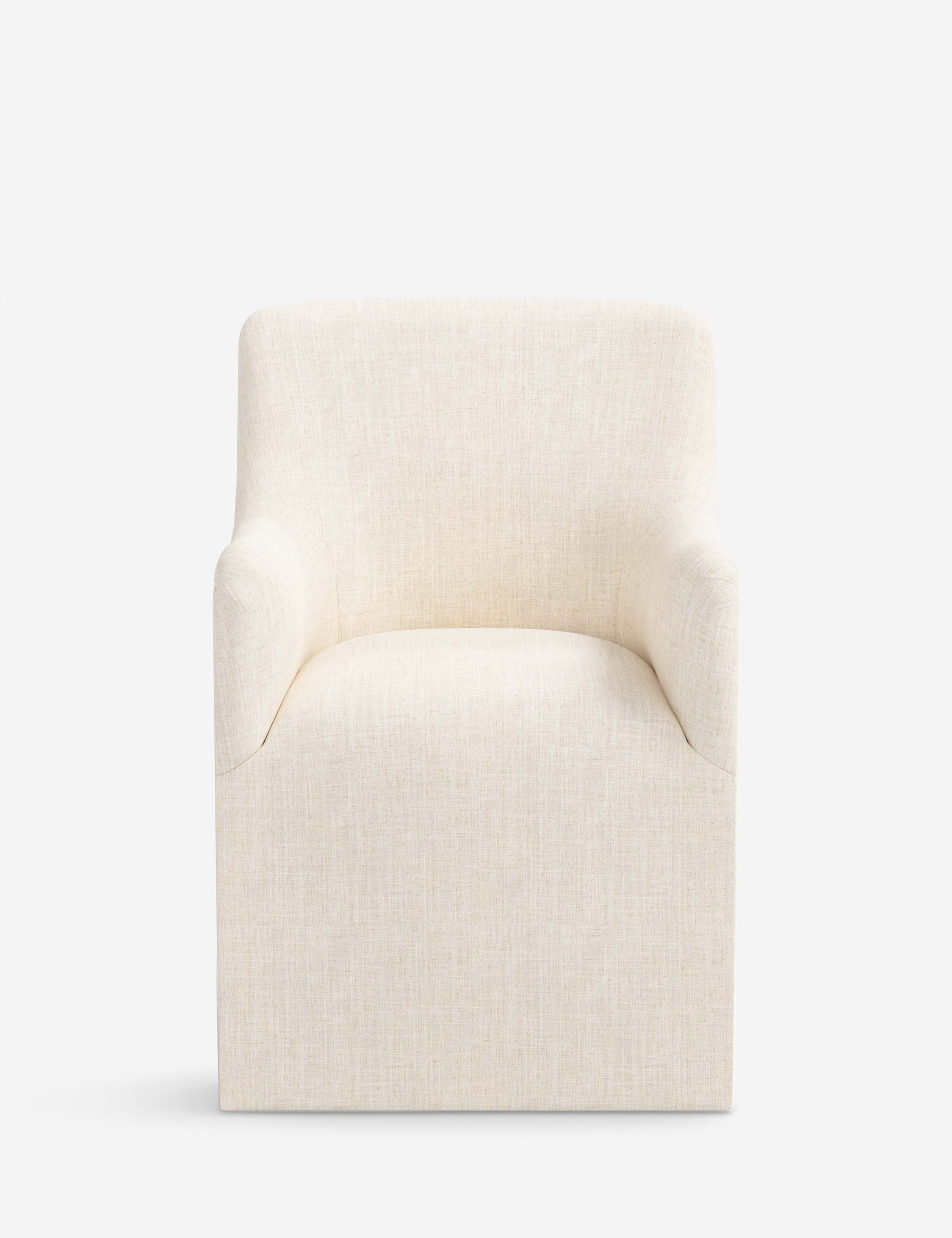 Astoria Dining Chair - Modern Wooden Dining Room Chair with Upholstered Seat - Perfect for Kitchen, Dining Room, and Home Office