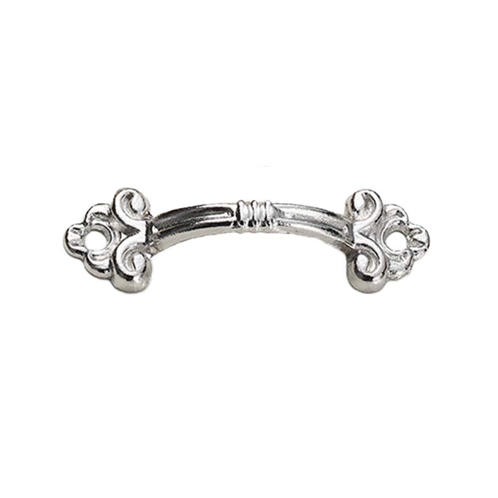 25 Pcs Silver Mini Pull Handles - Modern Cabinet Knobs for Wardrobe, Jewelry Box & Furniture Hardware - Perfect for Home Decor & DIY Projects