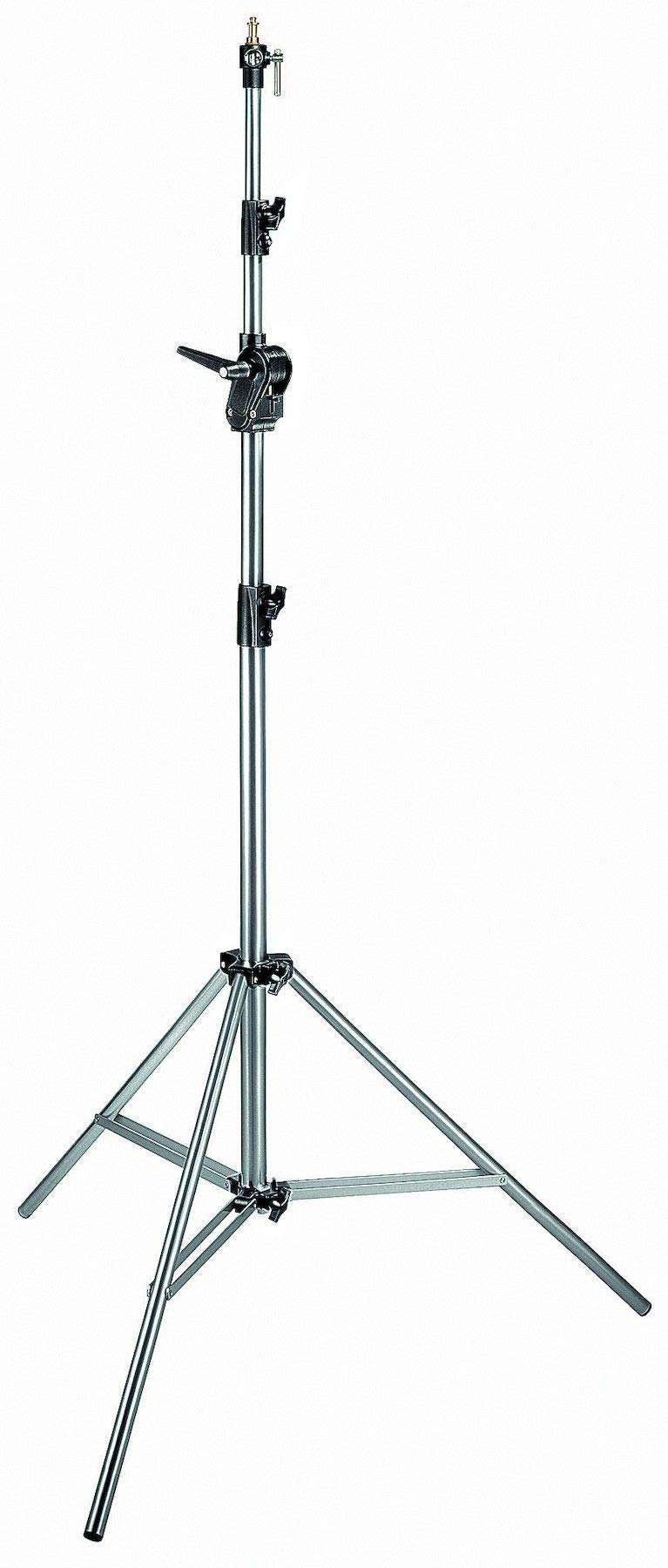 Manfrotto 420CSU 3-Section Aluminum Combi Boom Stand with Sandbag - Professional Photography & Video Studio Light Stand for Lighting Equipment (Replaces 3399) - Perfect for YouTube, Podcast, and Studio Productions