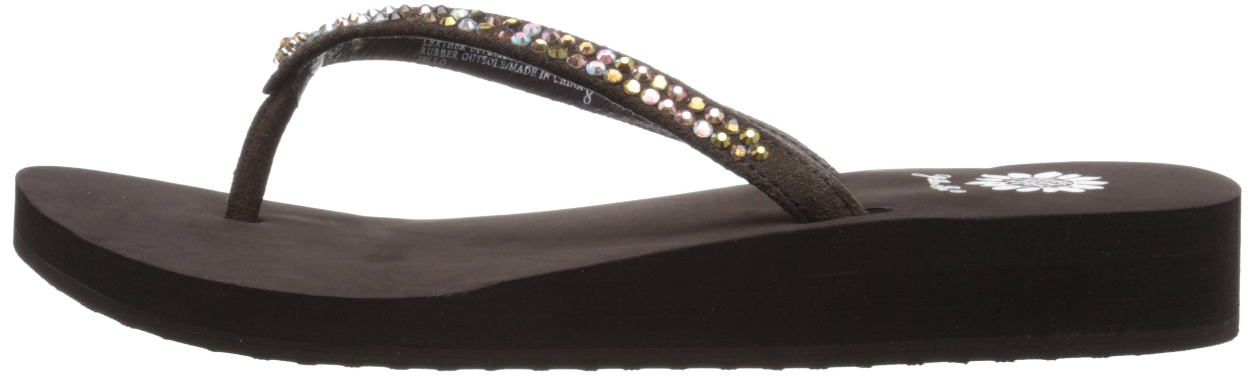 Yellow Box Women's Jello Sandal - Comfortable Casual Flip Flops for Summer Beach, Pool, and Outdoor Wear