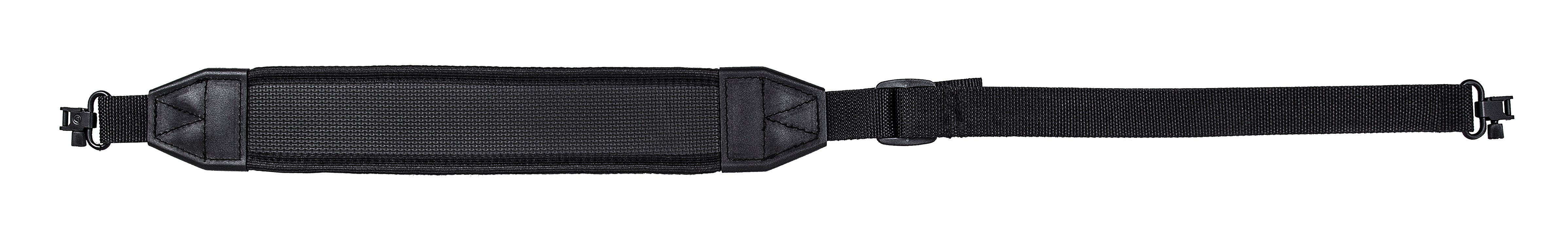 Endeavor Sling 101B Neoprene Shoulder Strap - Durable Black Sling with Heavy-Duty Metal Hardware - Perfect for Guitar, Camera, and Bag Carrying