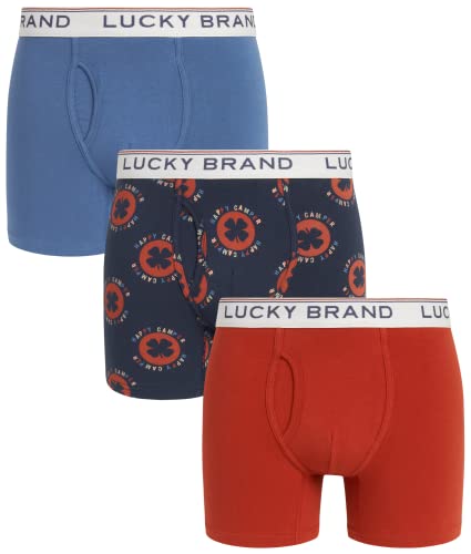 Blue/Navy Print/Red