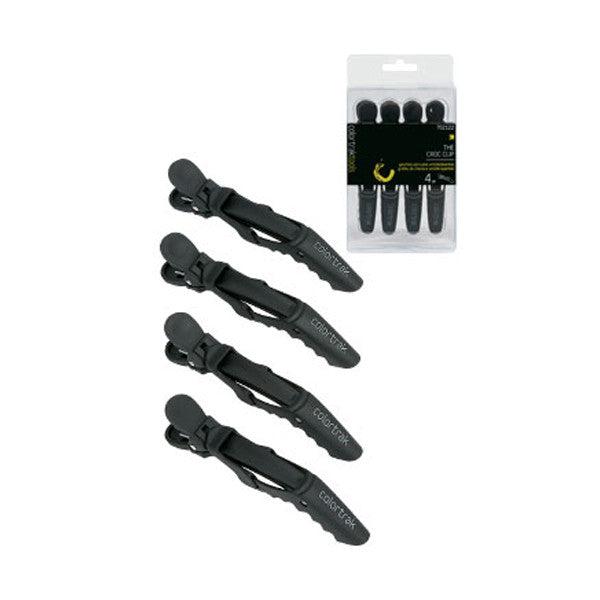Betty Dain Croc Clips (4 Pack) - Heavy Duty Plastic Clips for Organizing, Hanging & Securing Items - Perfect for Home, Office, Laundry & Craft Room Organization
