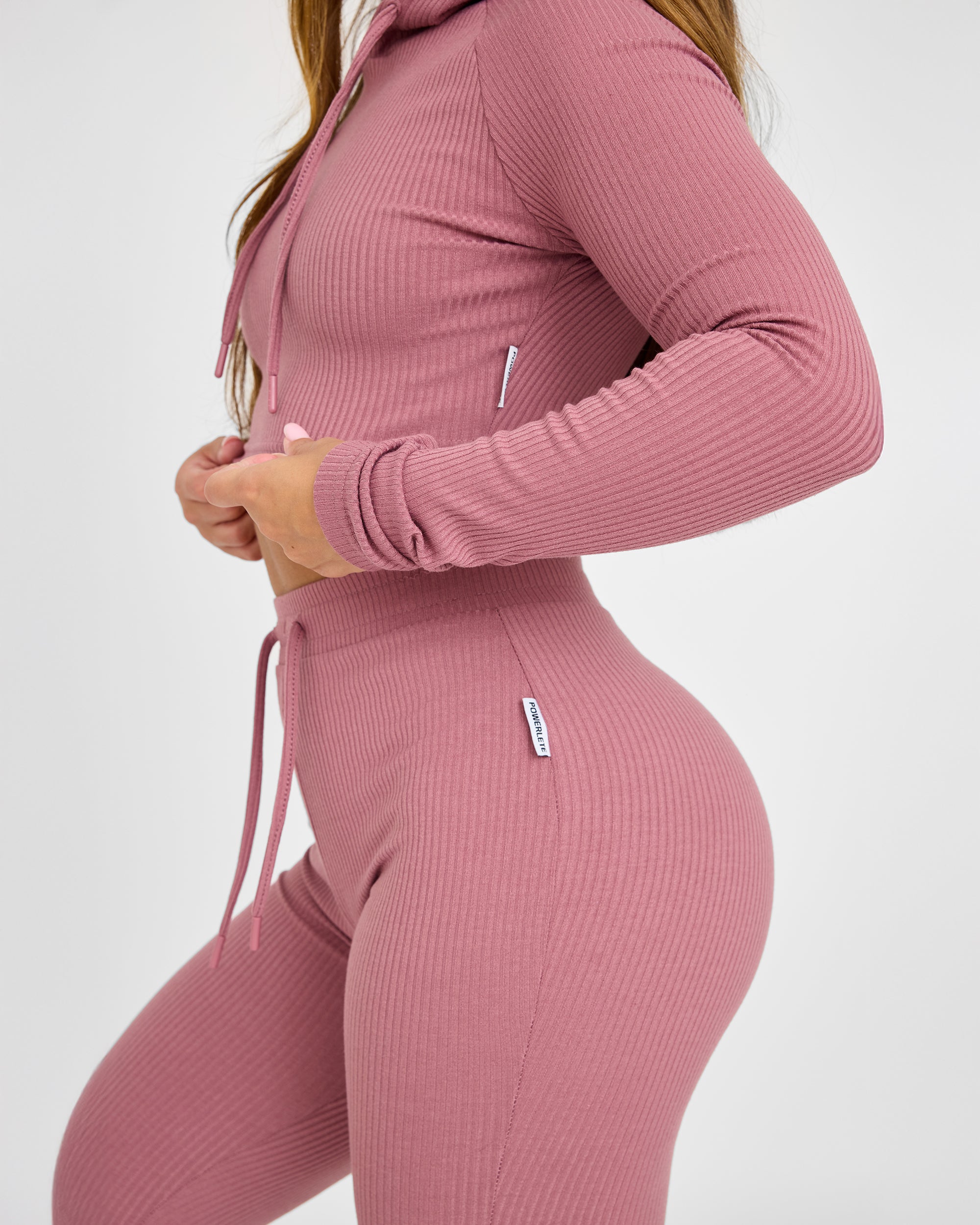 Women's Lounge Cropped Hoodie - Soft Fleece Pullover Sweatshirt for Casual Wear, Yoga & Home Relaxation