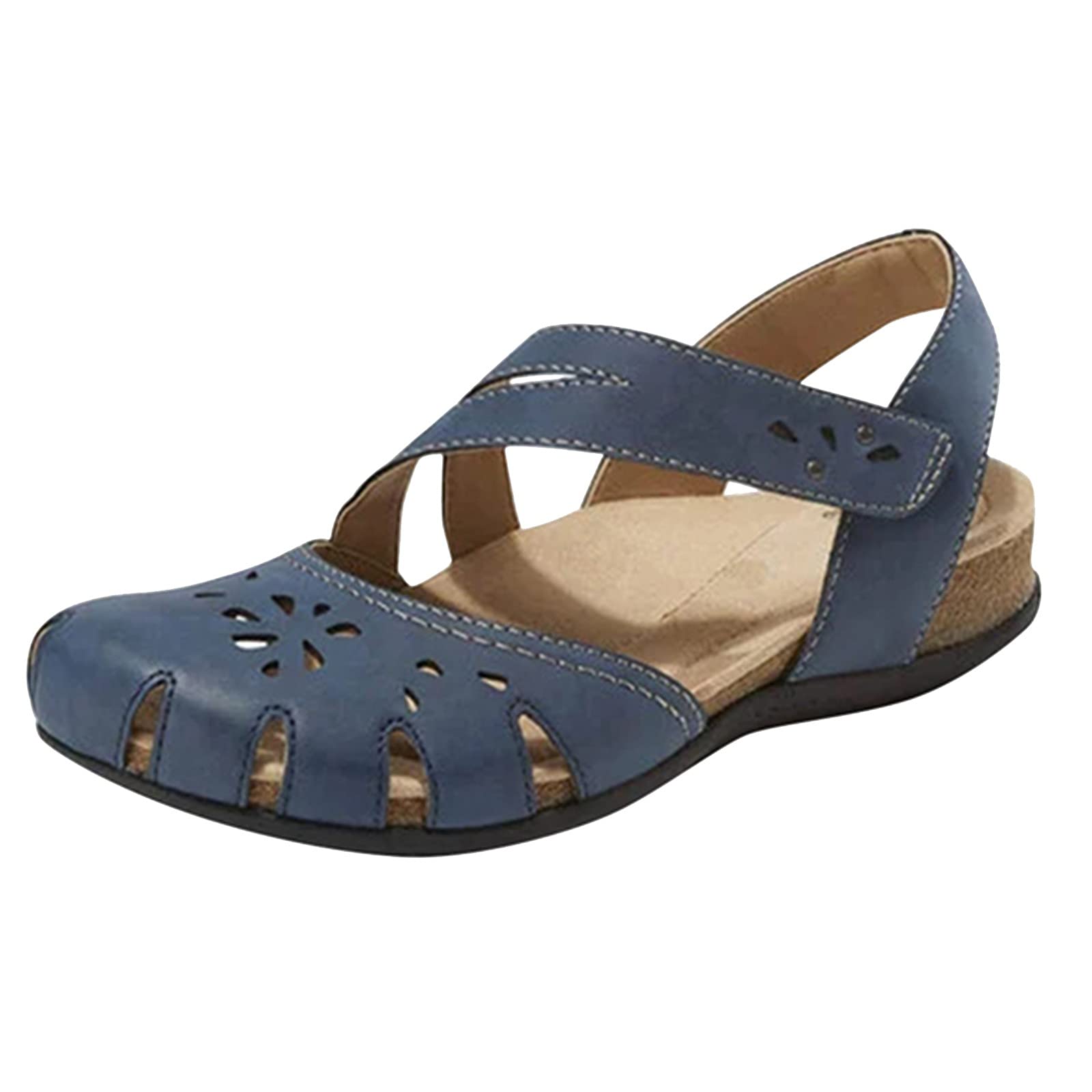 AYASO Women's Elegant Breathable Sandals - Comfortable Mule Slippers for Indoor & Outdoor Wear - Perfect for Home, Beach, Vacation and Casual Outings