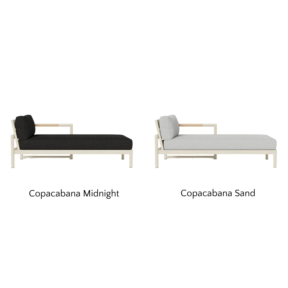 Breeze XL Outdoor Chaise Lounge Right - Premium Patio Furniture for Poolside, Garden & Backyard Relaxation