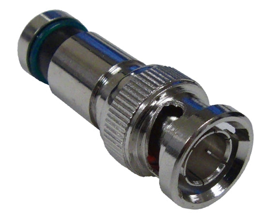 BNC Compression Coax Cable Connectors for RG59 Coaxial Cable - High-Speed Internet & HD TV Signal Transmission - Perfect for Home Theater, CCTV Security Systems & Satellite TV Installations