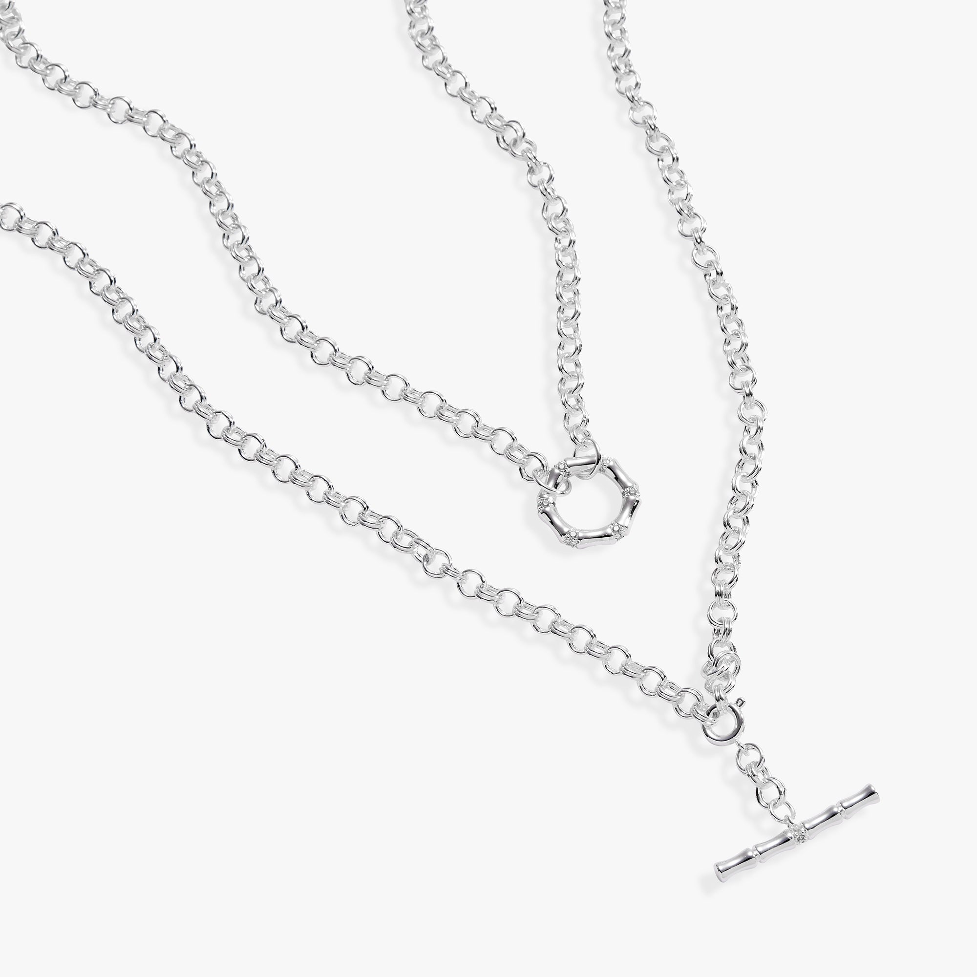 Eco-Friendly Bamboo Convertible Necklace & Bracelet Set - Adjustable & Stylish Jewelry for Women - Perfect for Everyday Wear, Gifts & Boho Fashion