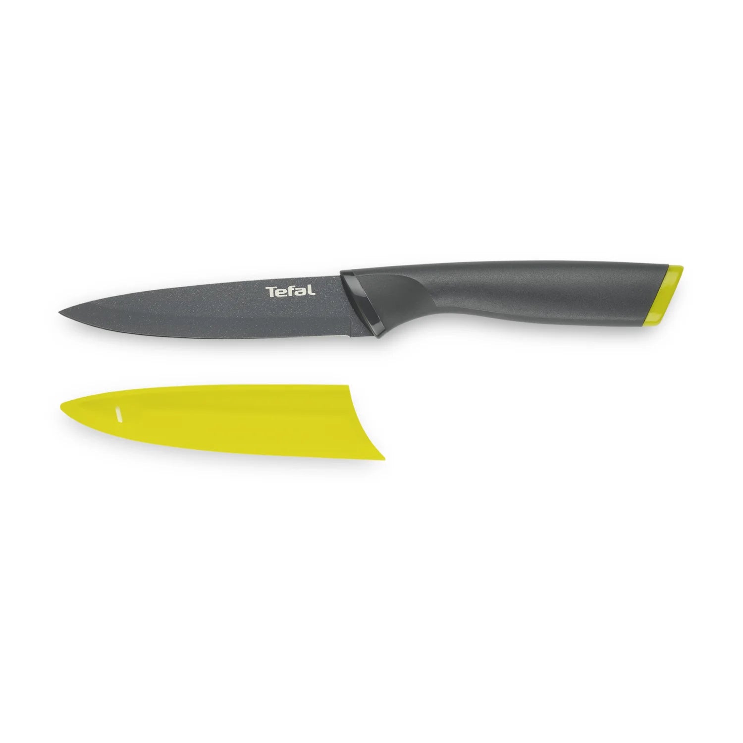 Tefal Fresh Kitchen 12cm Non-Stick Stainless Steel Utility Knife K1220704 - Perfect for Slicing Fruits, Vegetables & Food Prep