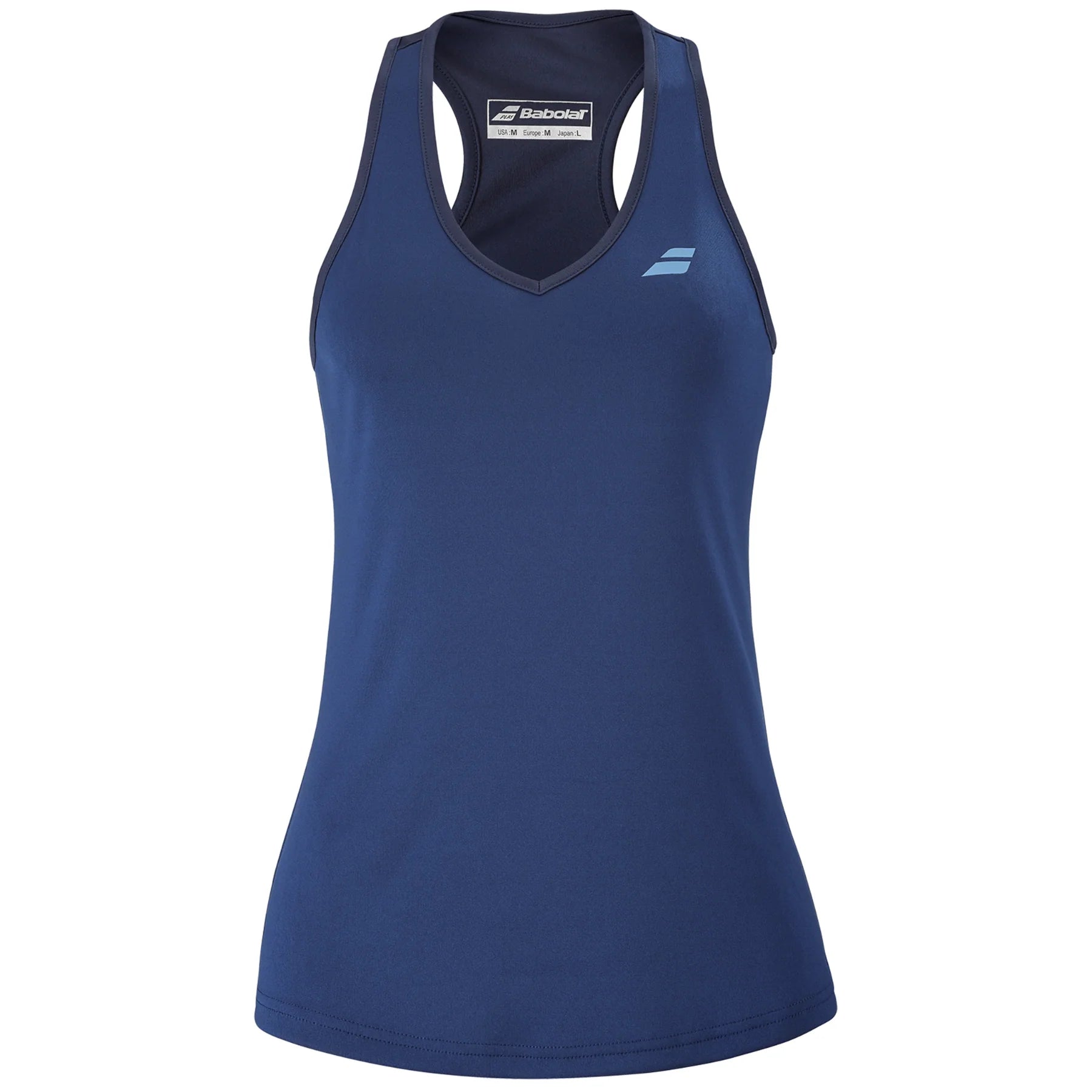 Babolat Play Tank Girls Tennis Top - Estate Blue | Women's Athletic Shirt for Tennis & Sports | Perfect for Training & Matches