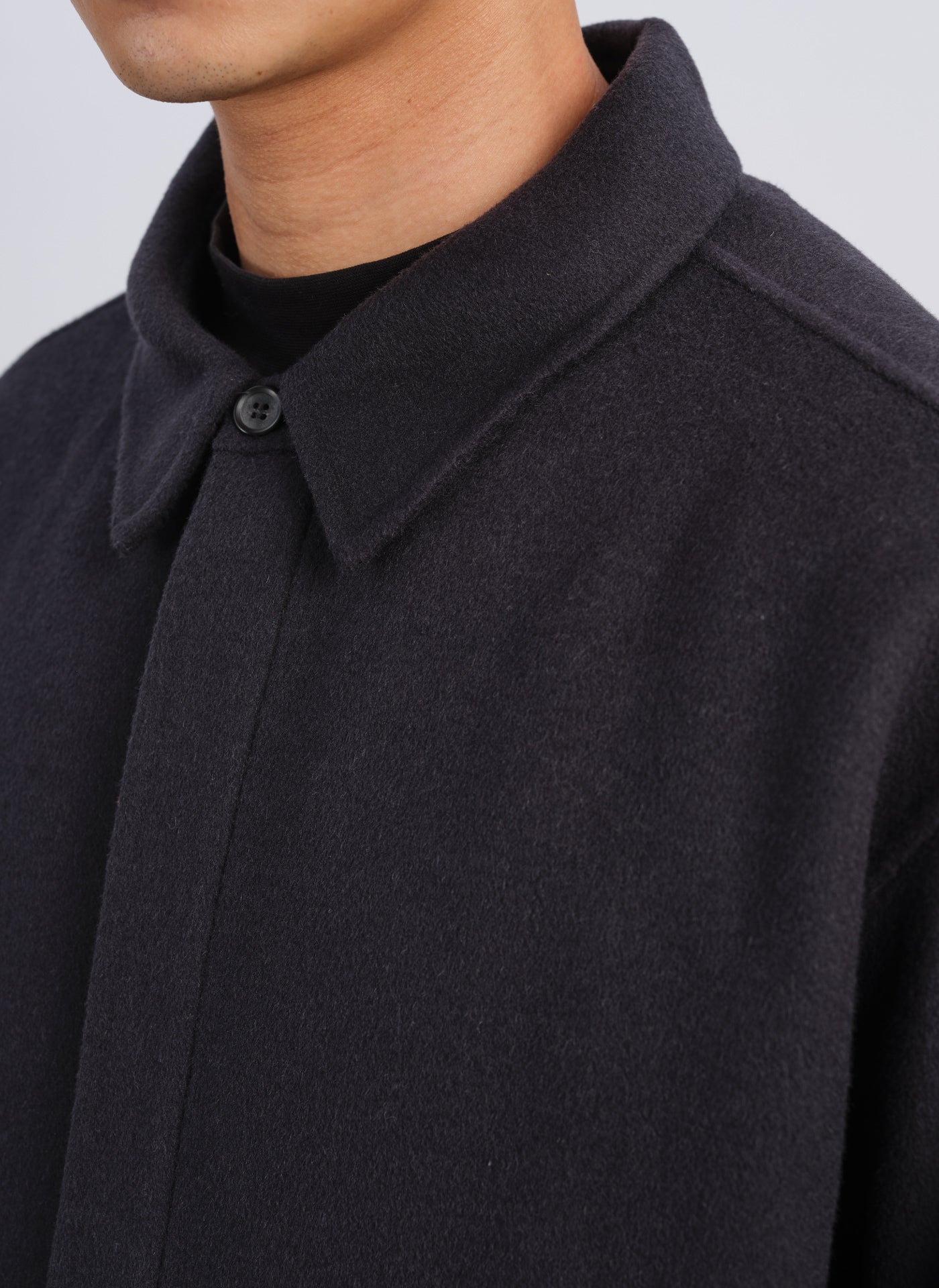 Premium W.R Wool Cashmere Shirt Jacket for Men & Women - Soft & Warm Winter Layering Piece for Outdoor Adventures & Casual Office Wear