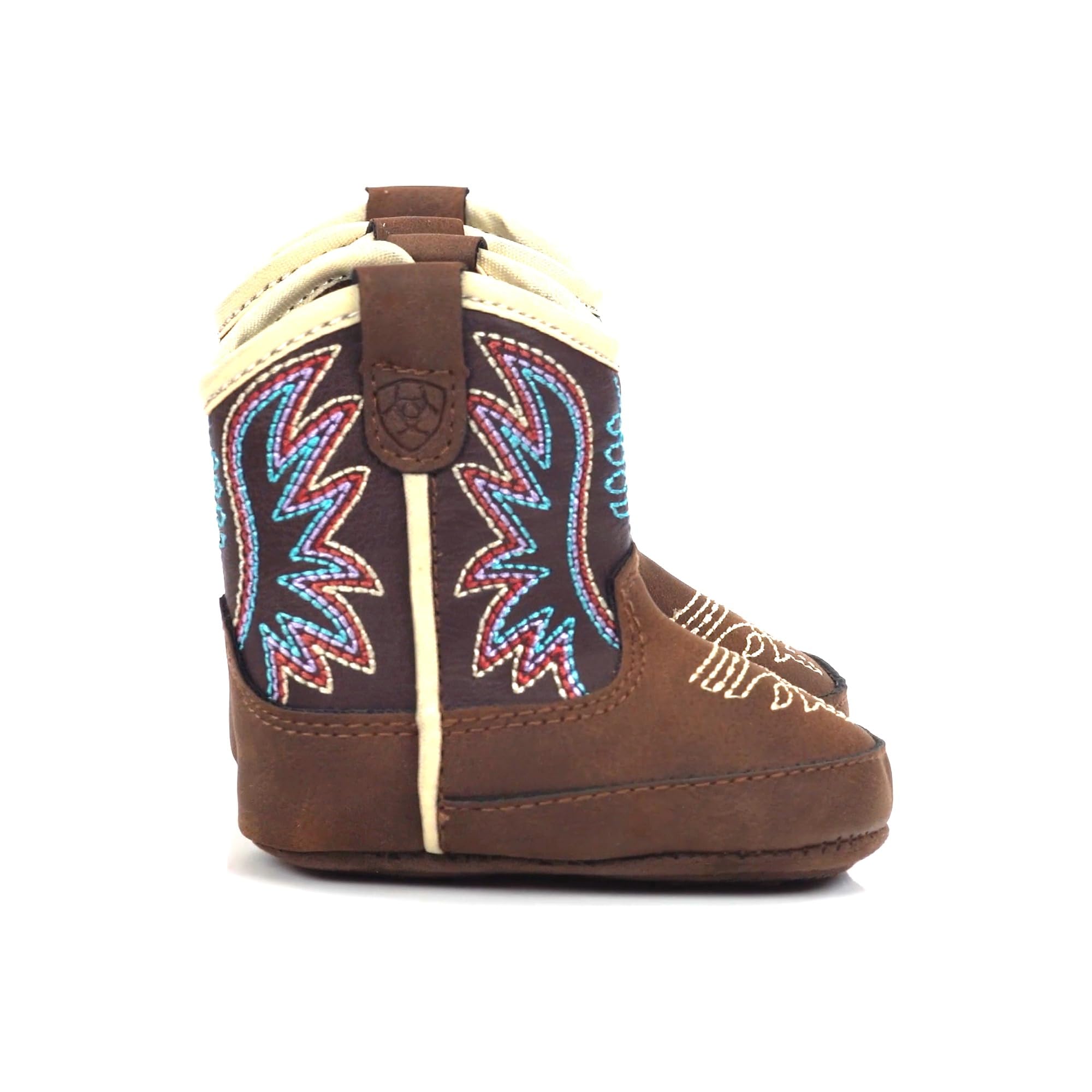 ARIAT Infant Baby Lil' Stompers Western Boots - Genuine Leather Cowboy Boots for Toddlers & Kids - Perfect for Western Rodeo, Dress Up & Outdoor Play