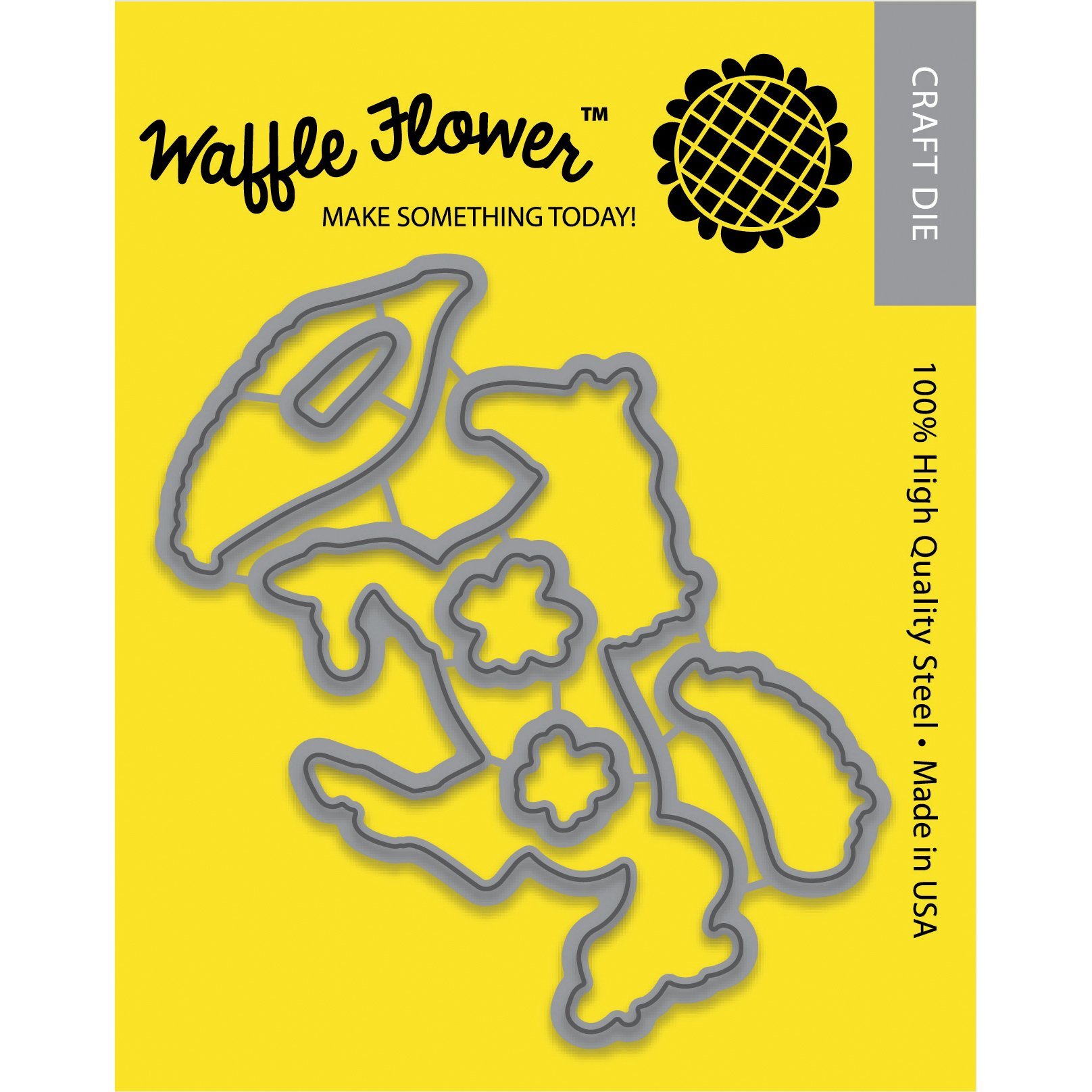 Waffle Flower Crafts Waffle Flower Die Magical - 0.38x10.79x17.14 cm Multicolor Scrapbooking Die Cut for Card Making, DIY Crafts, and Paper Art Projects