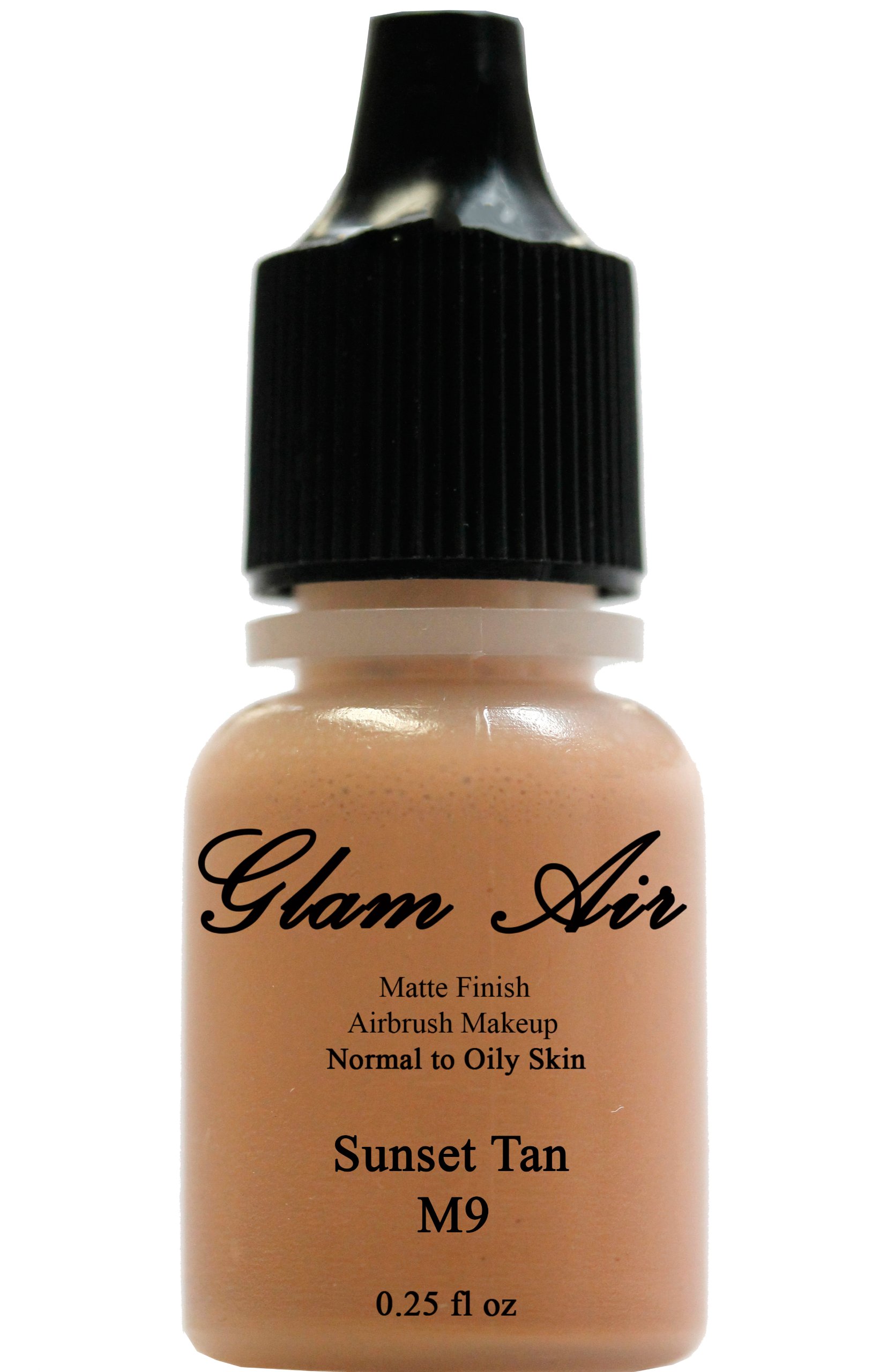 Glam Air Brush Foundation Makeup - Long Lasting Flawless Coverage for Natural Looking Skin (All Spice M12) | Perfect for Daily Wear, Special Occasions & Photo Shoots