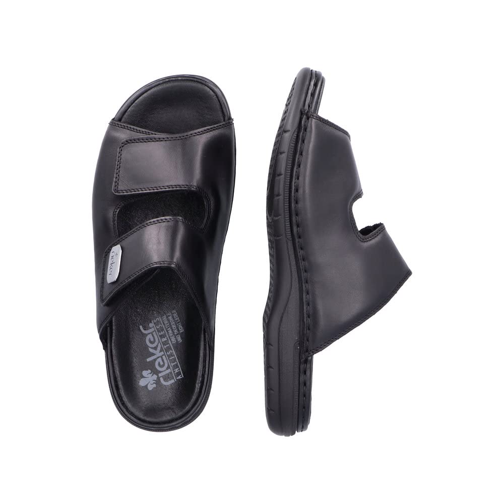 Rieker Men's Comfortable Slip-On Mules - Lightweight & Breathable Casual Shoes for Home, Office & Travel