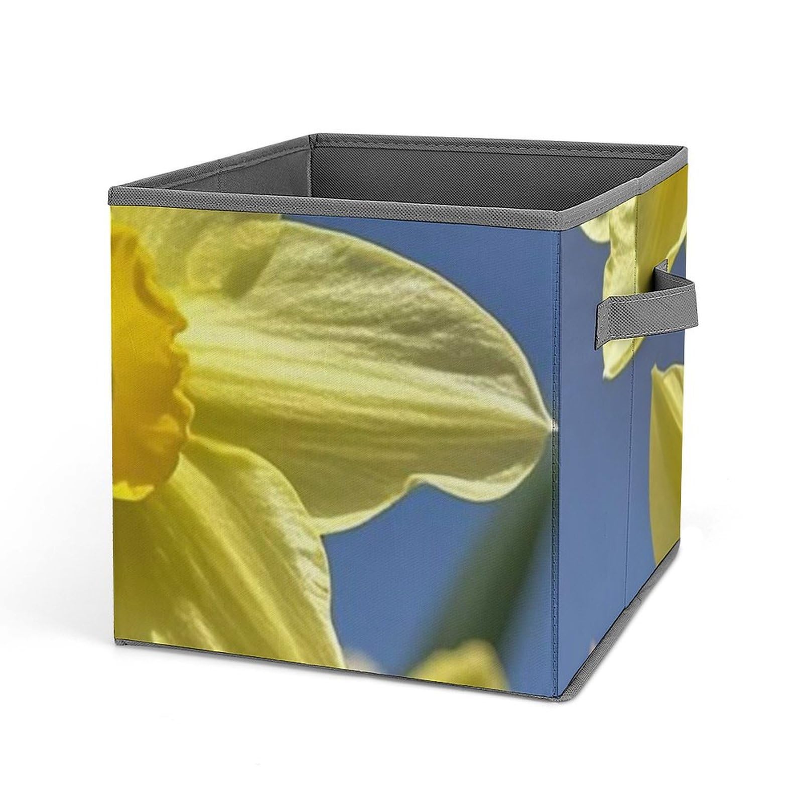 Yellow Daffodils Collapsible Storage Cubes - 10.6