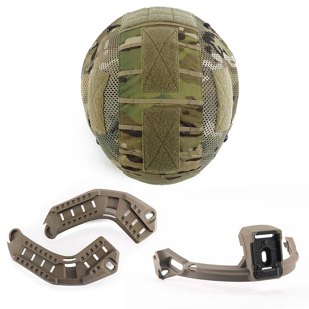 Galvion Viper Modernization Kit - Tactical Helmet Upgrade in Tan & Multicam | Military & Law Enforcement Gear for Enhanced Protection