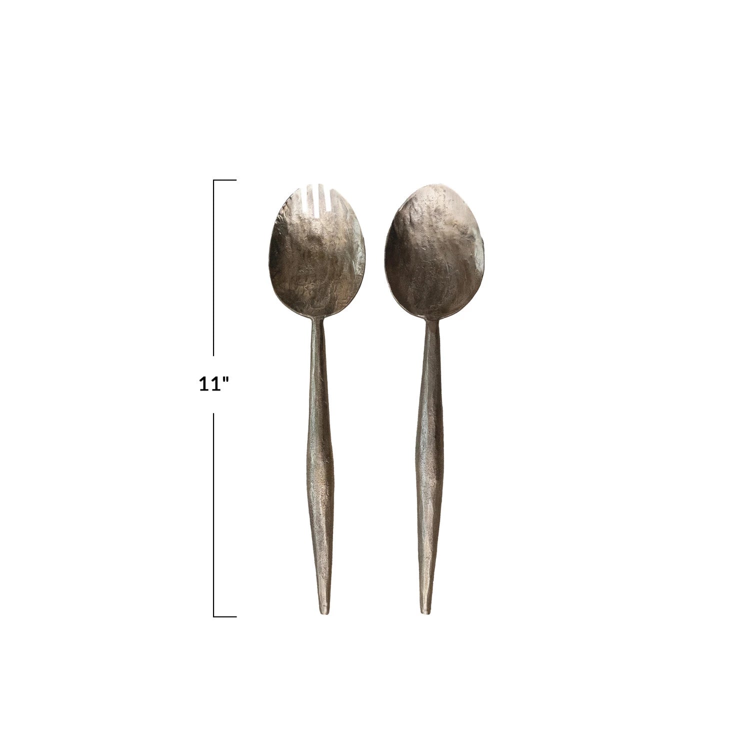 Premium Stainless Steel Salad Servers Set - Elegant Serving Utensils for Fresh Greens, Pasta & Fruit - Perfect for Dinner Parties, BBQs & Holiday Gatherings