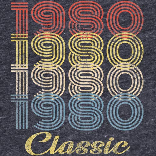 Vintage 1980s Retro 45th Birthday T-Shirt for Men - Classic 45 Year Old Gift Idea - Perfect for 45th Birthday Parties & Milestone Celebrations