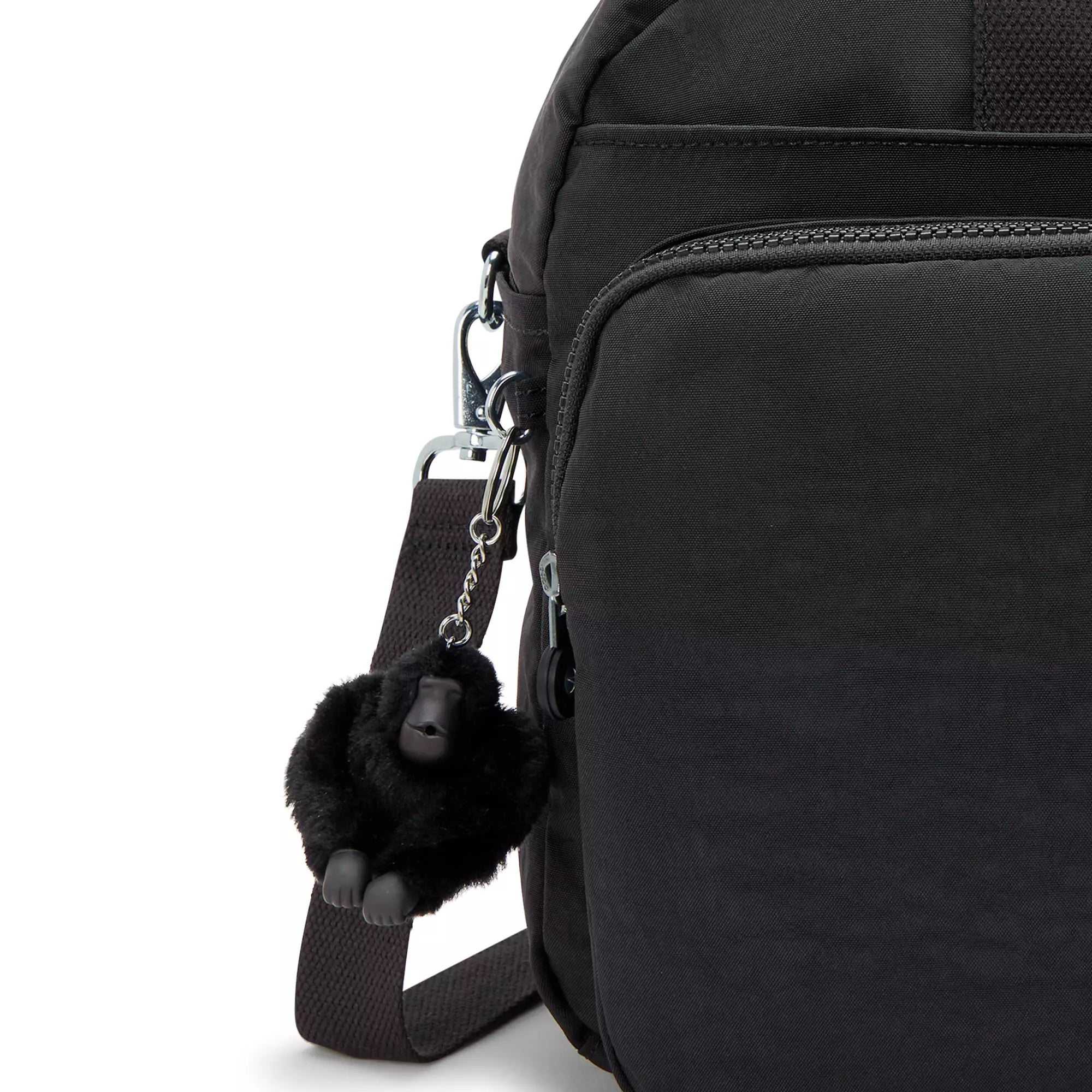 Kipling Defea Extra Large Weekender Duffle Bag - Black Noir - Perfect for Travel, Gym & Weekend Getaways