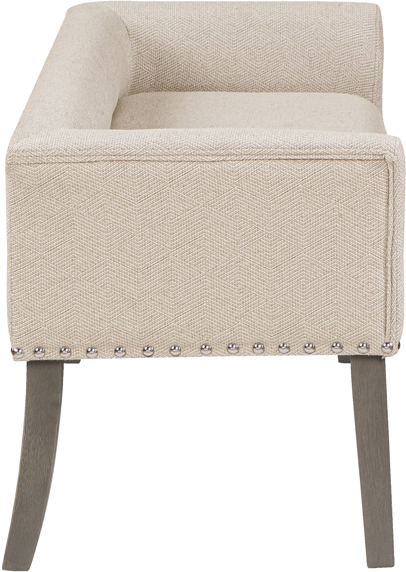 Office Star Marybeth Bench [SB323] - Modern Upholstered Bench for Home, Office & Entryway - Perfect for Seating, Storage & Decor