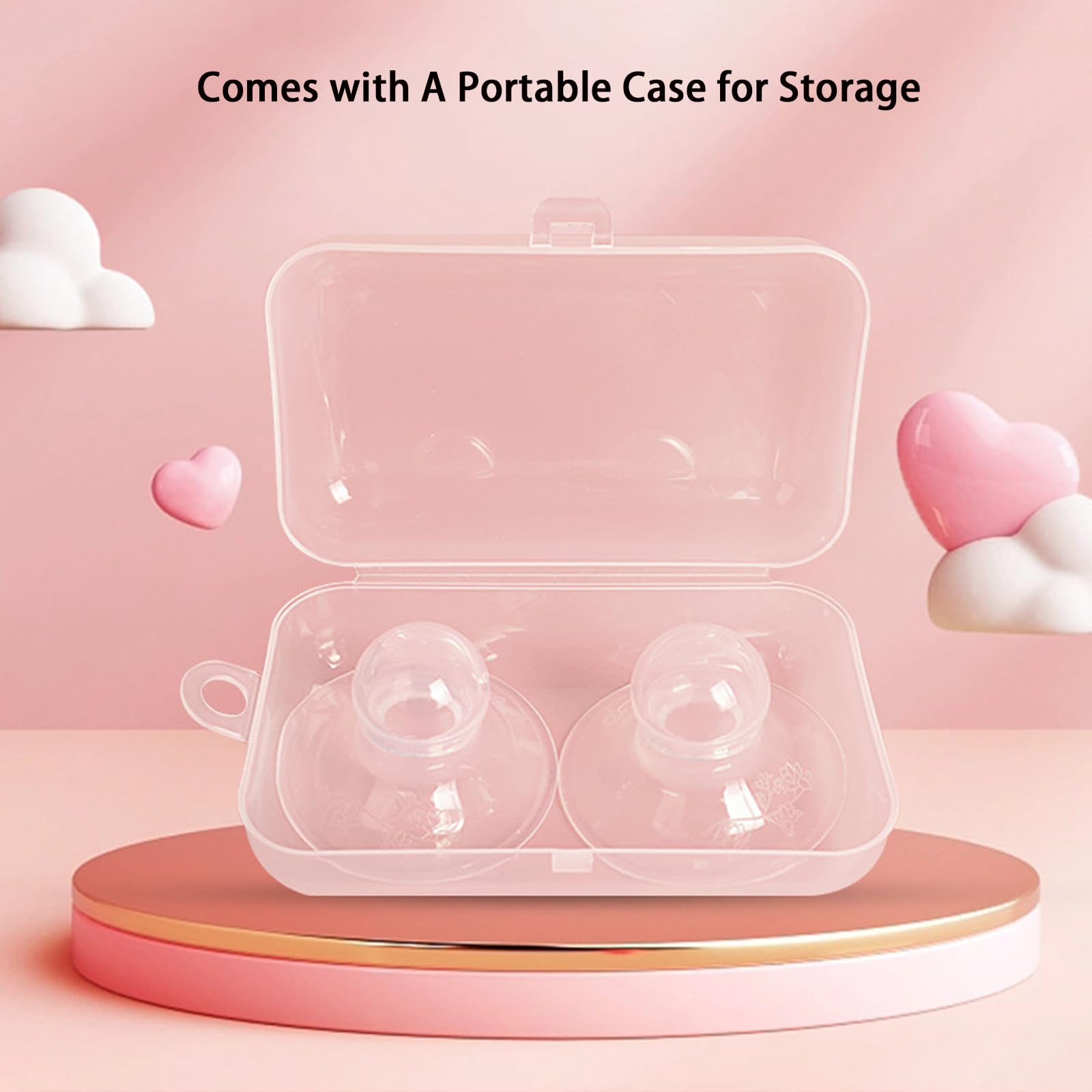 Premium Transparent Silicone Nipple Suckers for Women - BDSM Nipple Suction Clamps & Stimulation Toys for Couples Adult Play, Sensual Enhancement Device for Female Pleasure (Perfect for Roleplay, Foreplay & Intimate Moments)