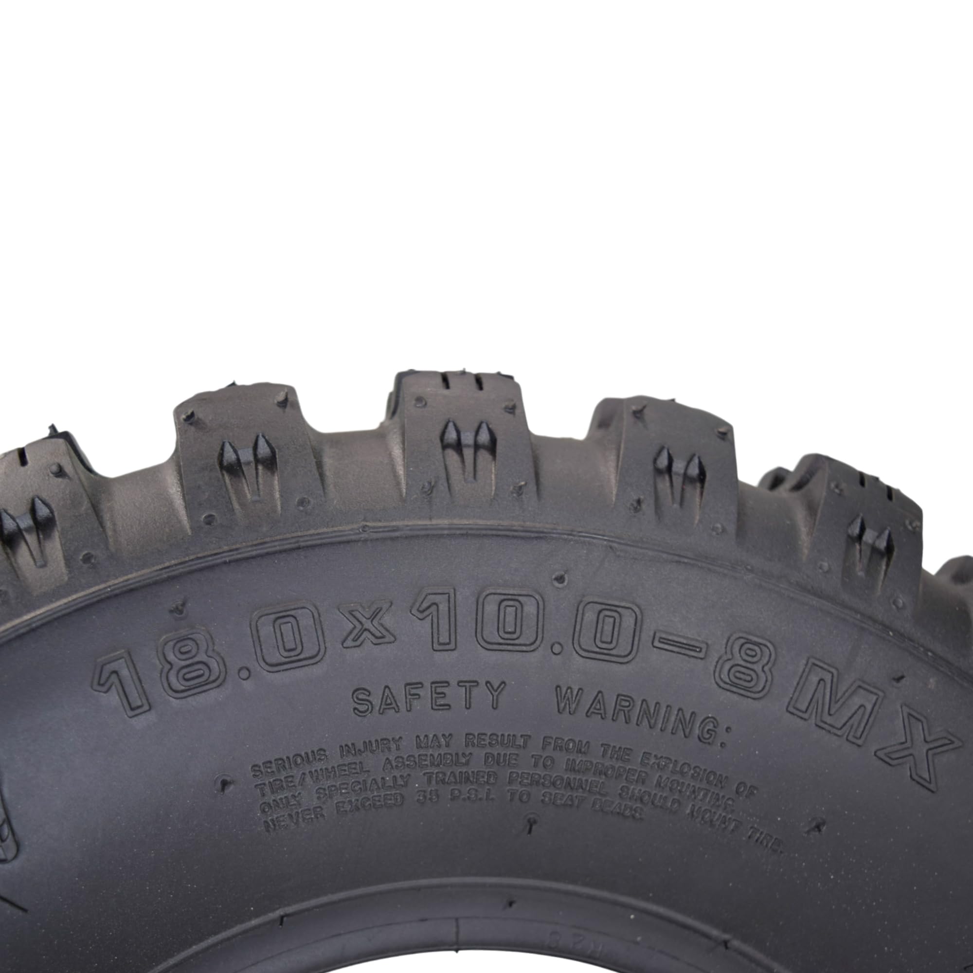 Hoosier ATV MX200 Motocross Tire 18.0X10.0-8 for Off-Road Racing - Includes Free Hoosier Keychain - Durable Performance for Dirt Bikes, ATVs & UTVs on Trails, Tracks & Mud Terrain