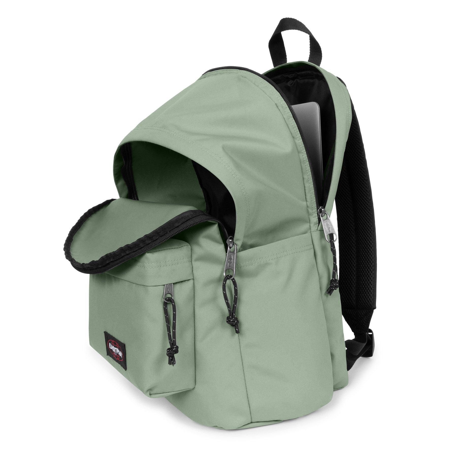 Eastpak Day Office Backpack - Stylish Frosty Mint Laptop Bag for Work, School & Travel | Durable & Lightweight for Daily Commute & Business Trips