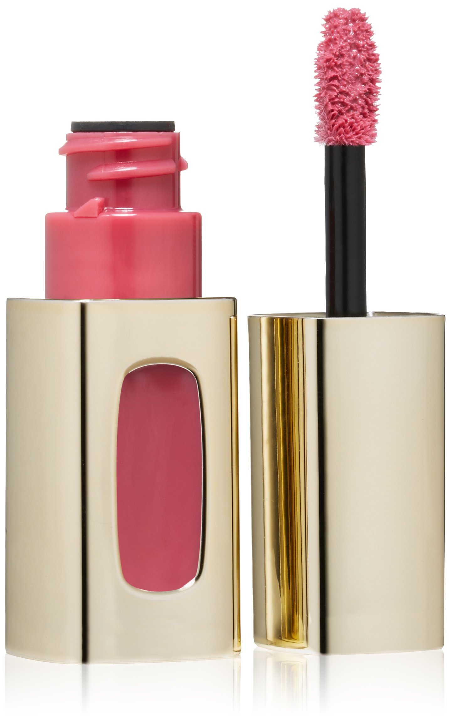L'Oréal Paris Colour Riche Extraordinaire Lip Gloss - Dancing Rose, 0.18 fl oz | Long-Lasting Shine & Hydration, Vibrant Color Lip Gloss for Everyday Wear & Special Occasions
