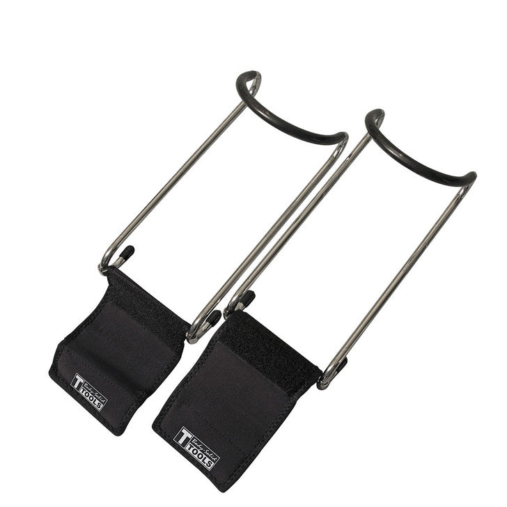 Body Solid Dumbbell Spotter Hooks - Heavy Duty Weight Lifting Safety Hooks for Home Gym & Power Rack - Perfect for Bench Press, Squat Rack & Strength Training