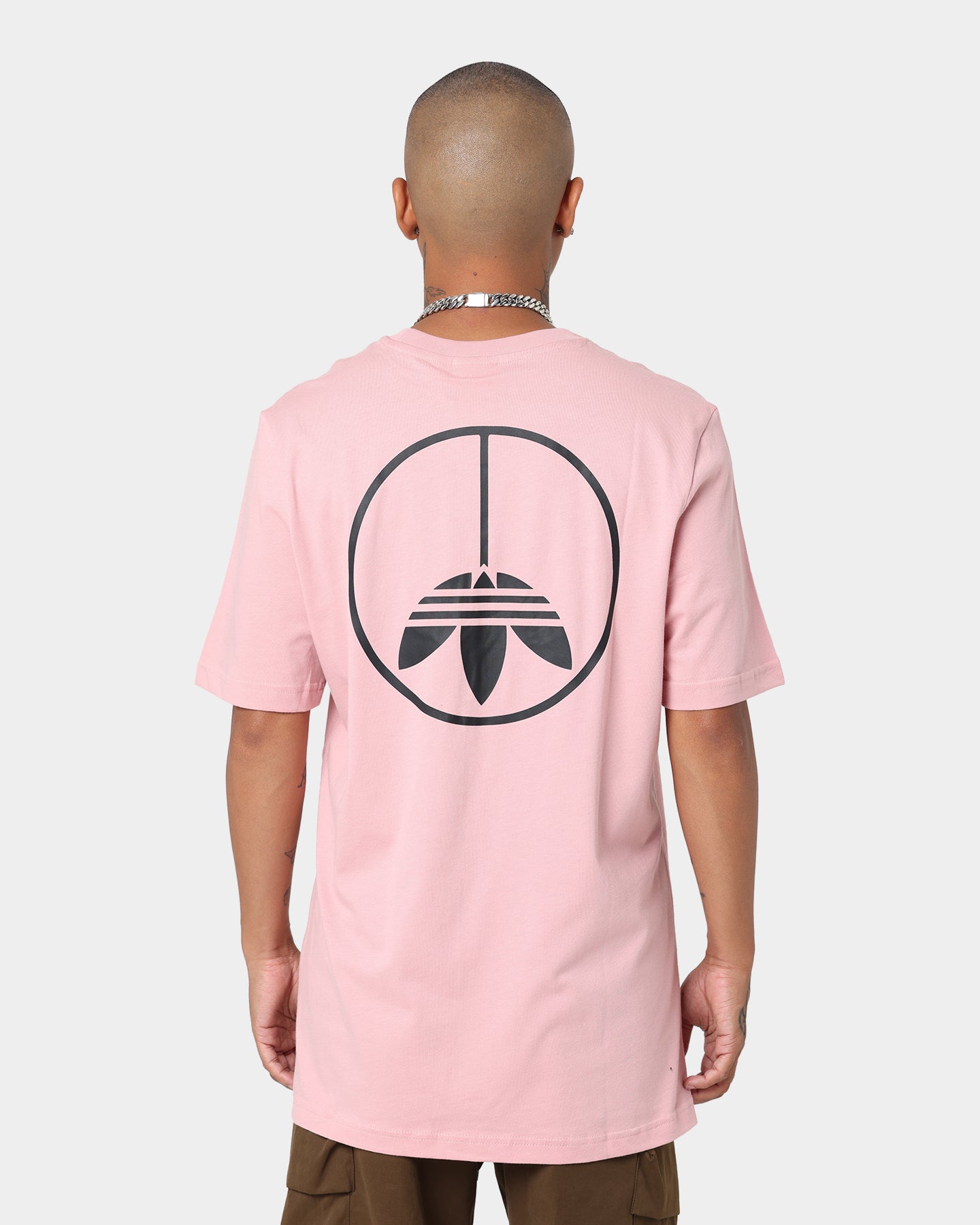 Adidas Graphics United T-Shirt for Men & Women - Wonder Mauve Cotton Tee - Casual Wear, Street Style, Gym & Everyday Outfits