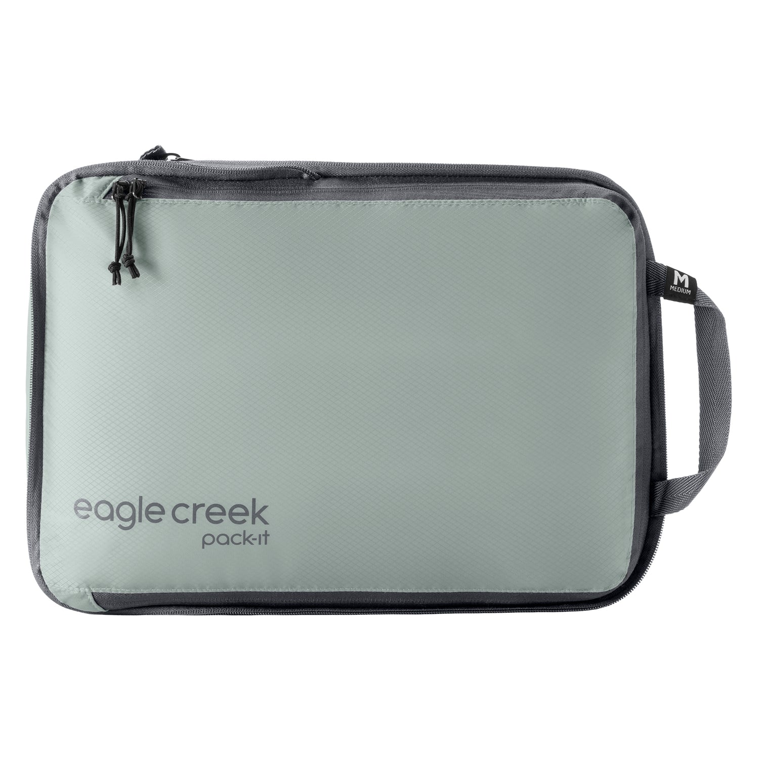Eagle Creek Pack It Isolate Compression Cube M - Storm Grey Travel Organizer for Luggage & Backpacking - Perfect for Clothes, Underwear & Toiletries Organization