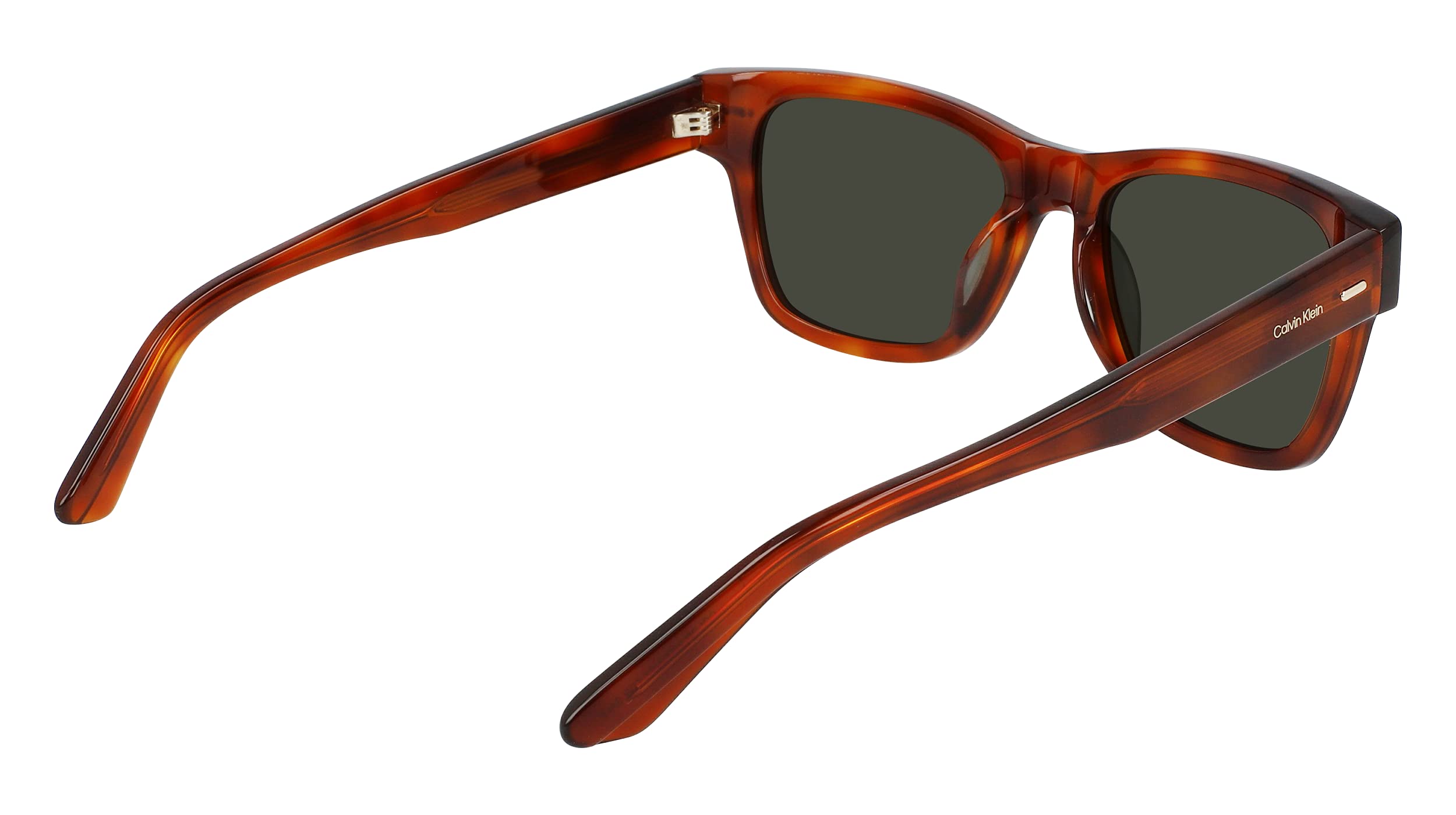 Calvin Klein CK21528S Rectangular Sunglasses for Men & Women - UV Protection, Polarized, Fashionable Aviator Style for Outdoor Activities, Driving, Beach & Travel