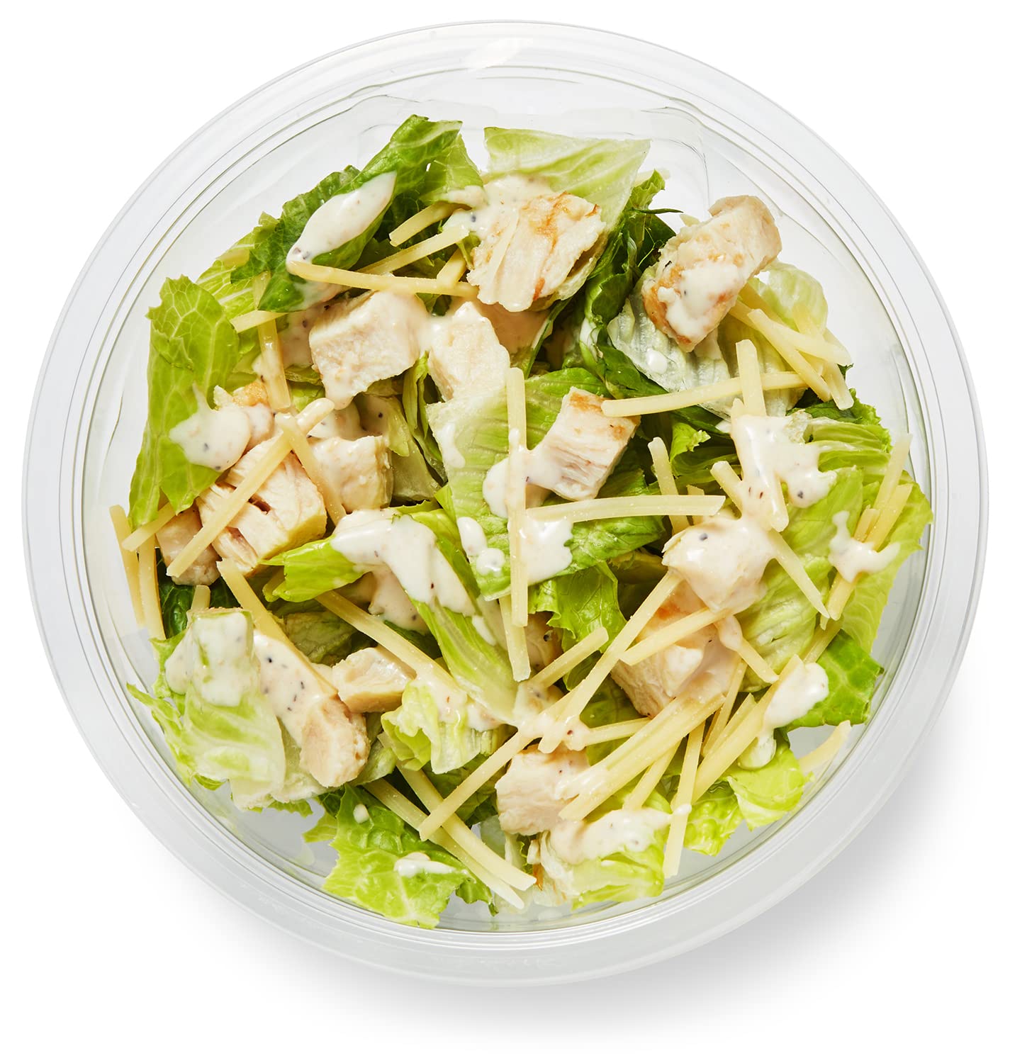 Amazon Fresh Caesar Salad with Chicken – 6.25 Oz | Fresh & Ready-to-Eat Meal | Perfect for Lunch, Office, or Quick Healthy Dinner