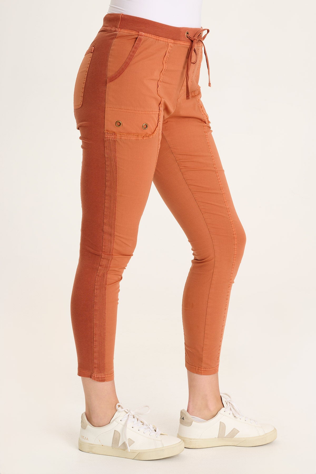 Rohan Poplin Jersey Drawstring Legging - Comfortable High-Waisted Yoga Pants for Women, Stretchy Workout Leggings with Adjustable Waistband - Perfect for Yoga, Gym, Running & Lounge Wear