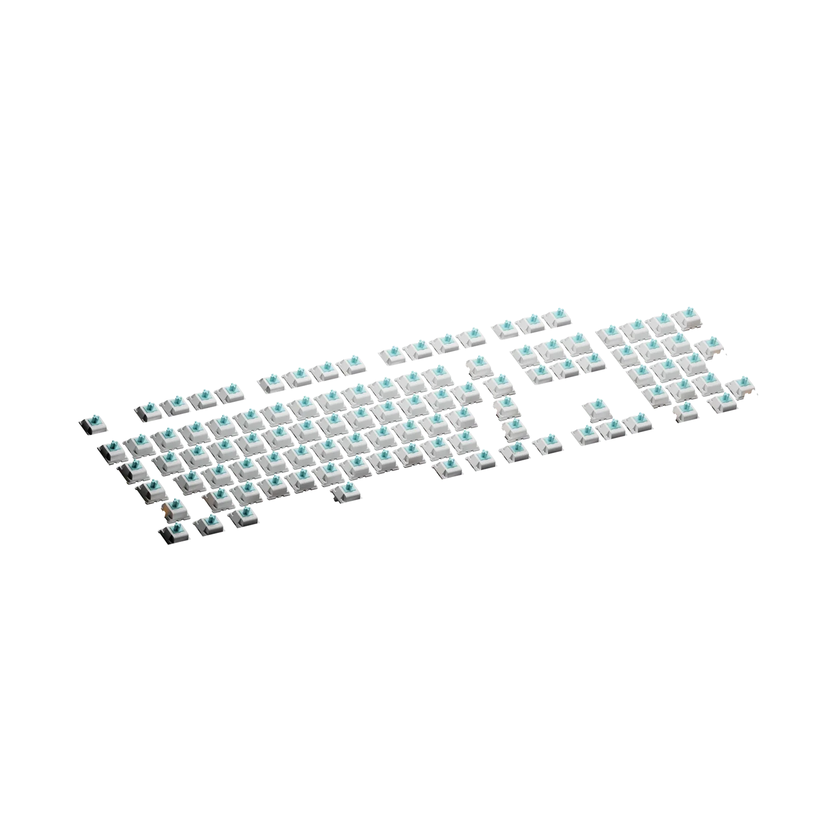 Glorious Lynx Tactile Mechanical Keyboard Switches - MX Style, 100-Pack, ANSI Compatible - Perfect for Gaming, Typing & Custom Keyboard Builds