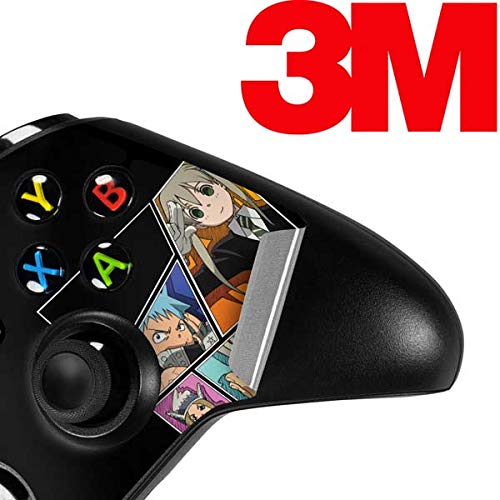 Officially Licensed Crunchyroll Soul Eater Gaming Skin for Xbox One X Controller - Custom Decal Sticker for Enhanced Grip & Protection - Perfect for Gaming Enthusiasts & Anime Fans