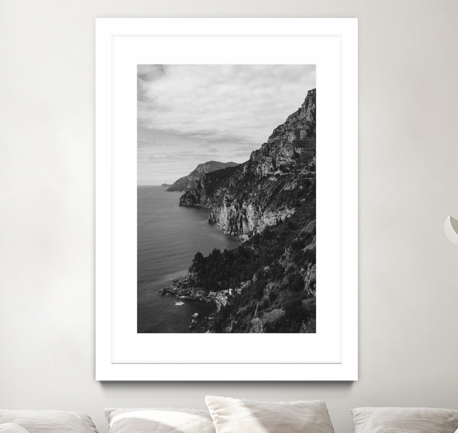 Amalfi Coast II - Stunning Italian Landscape Wall Art Print for Home & Office Decor | Perfect for Living Room, Bedroom, or Gift