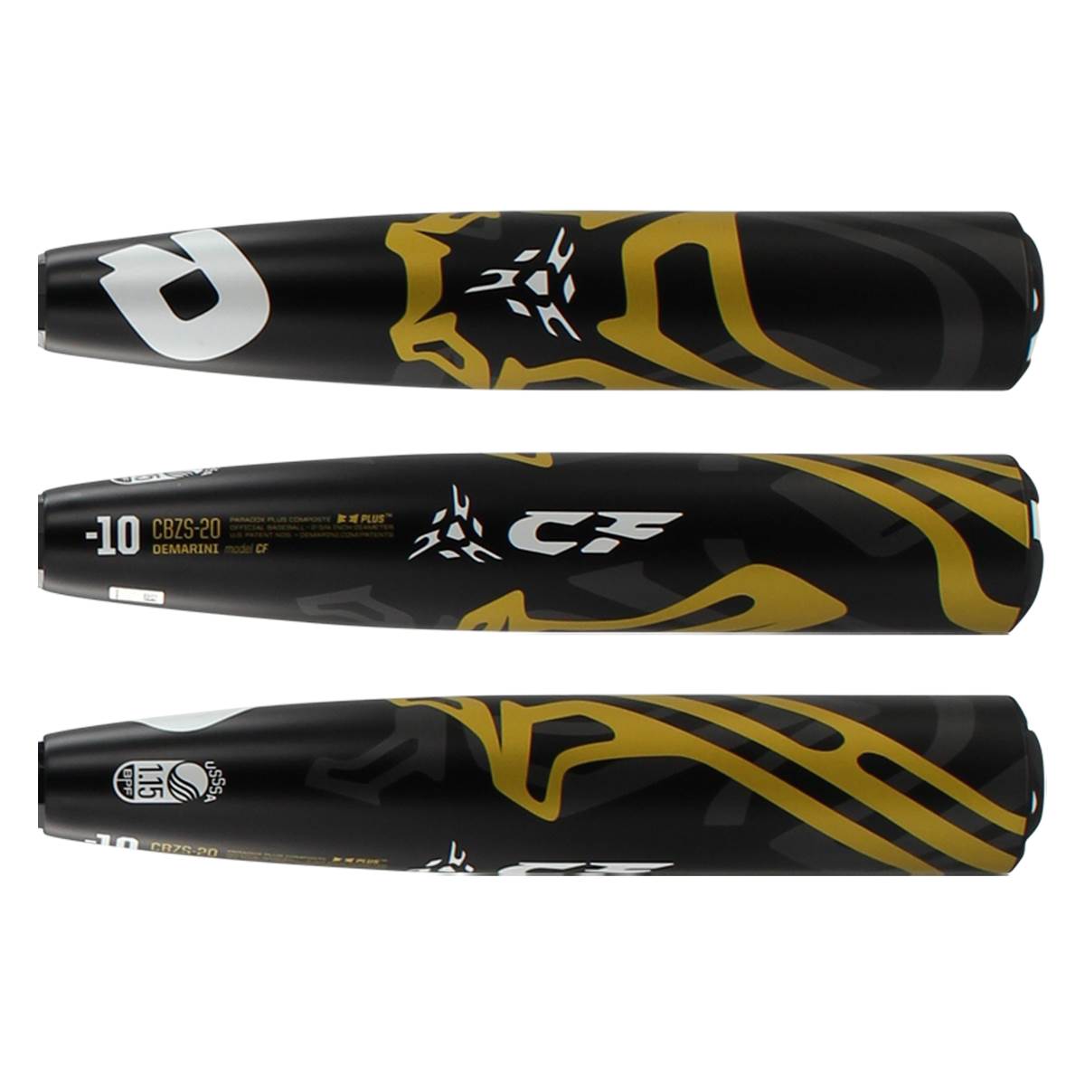 DeMarini 2020 CF Zen Senior League Baseball Bat -10 Drop, 2 3/4 Barrel | Perfect for Youth & High School Players | Game-Ready Performance for Tournaments & Practice