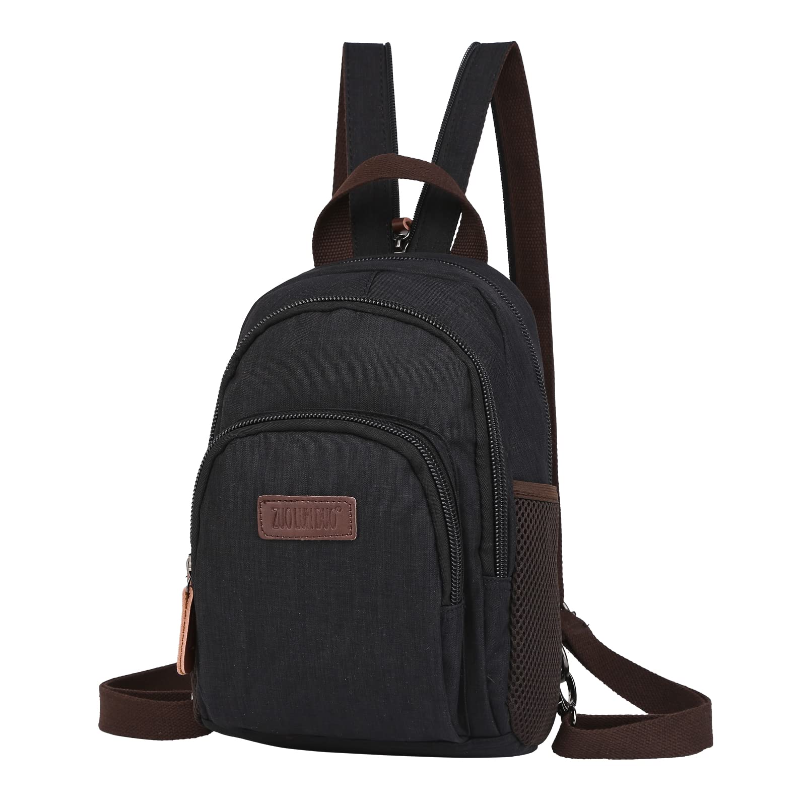 PACKISM Women's Sling Backpack - Adjustable Crossbody Bag with Multiple Pockets for Travel & Daily Use