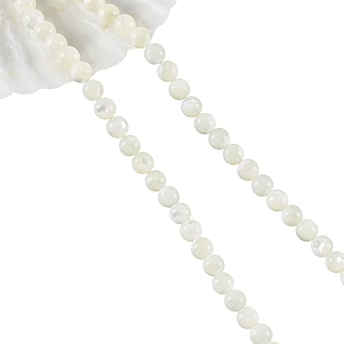 Antique White--6mm--120 Pcs
