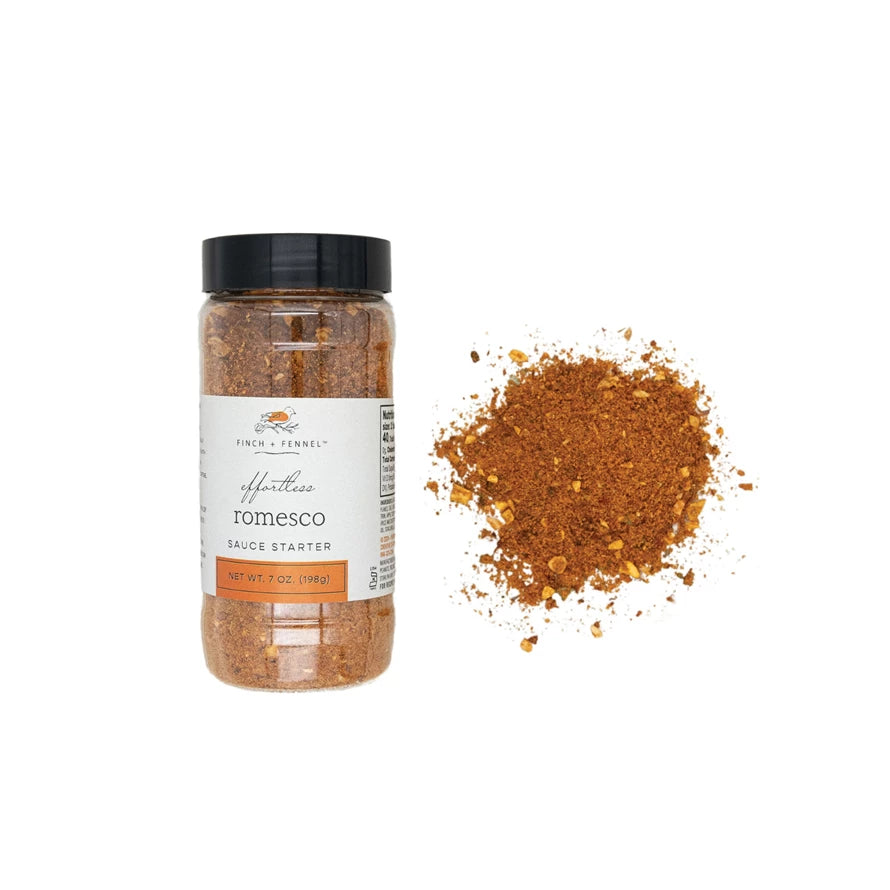 Easy Homemade Romesco Sauce Starter Kit - Authentic Spanish Tomato & Almond Sauce Mix for Tapas, Paella & Grilled Dishes - Perfect for Cooking, Gifting & Dinner Parties