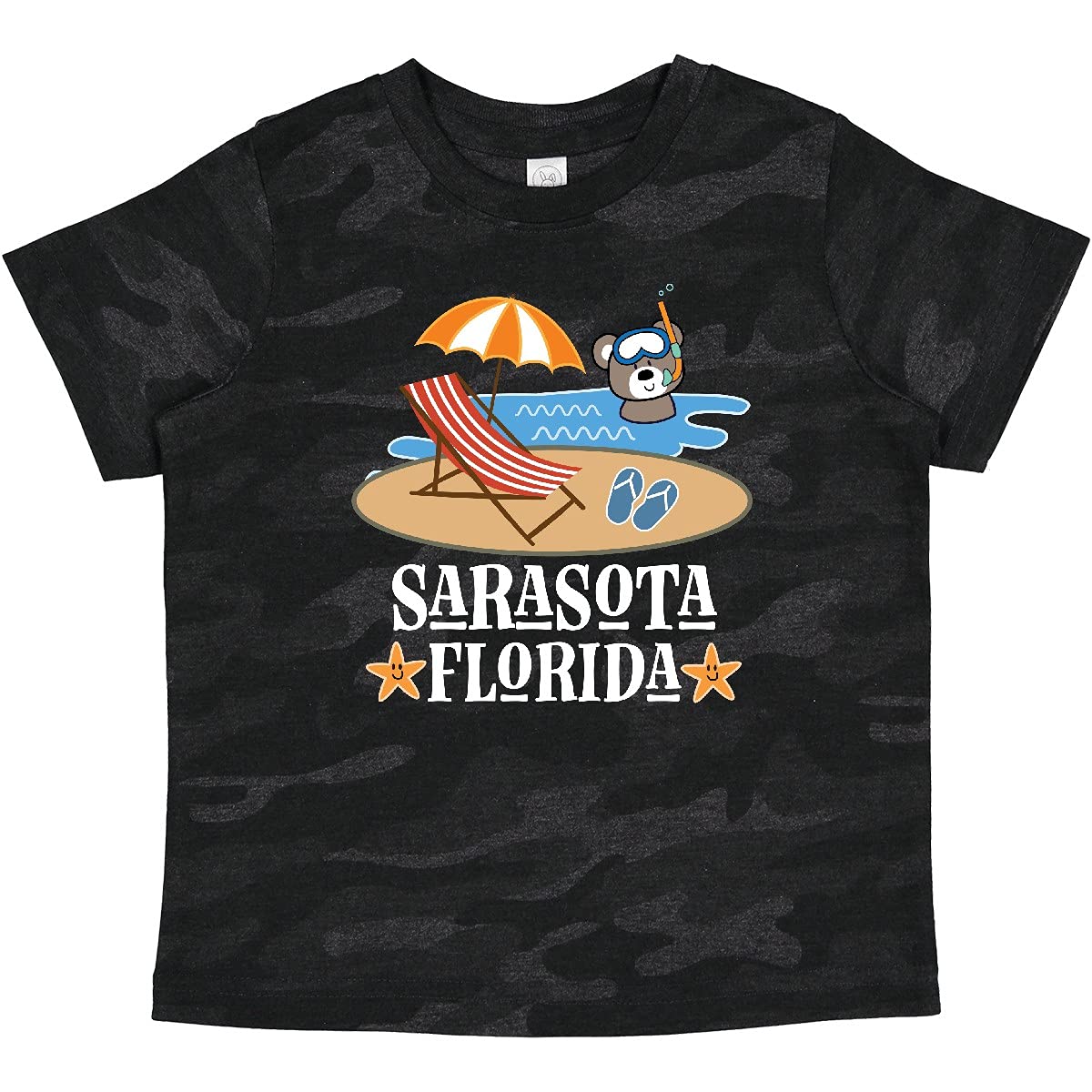 Inktastic Sarasota Florida Beach Vacation Baby T-Shirt - Cute Summer Outfit for Infants & Toddlers - Perfect for Beach Trips, Family Photos & Vacation Souvenirs