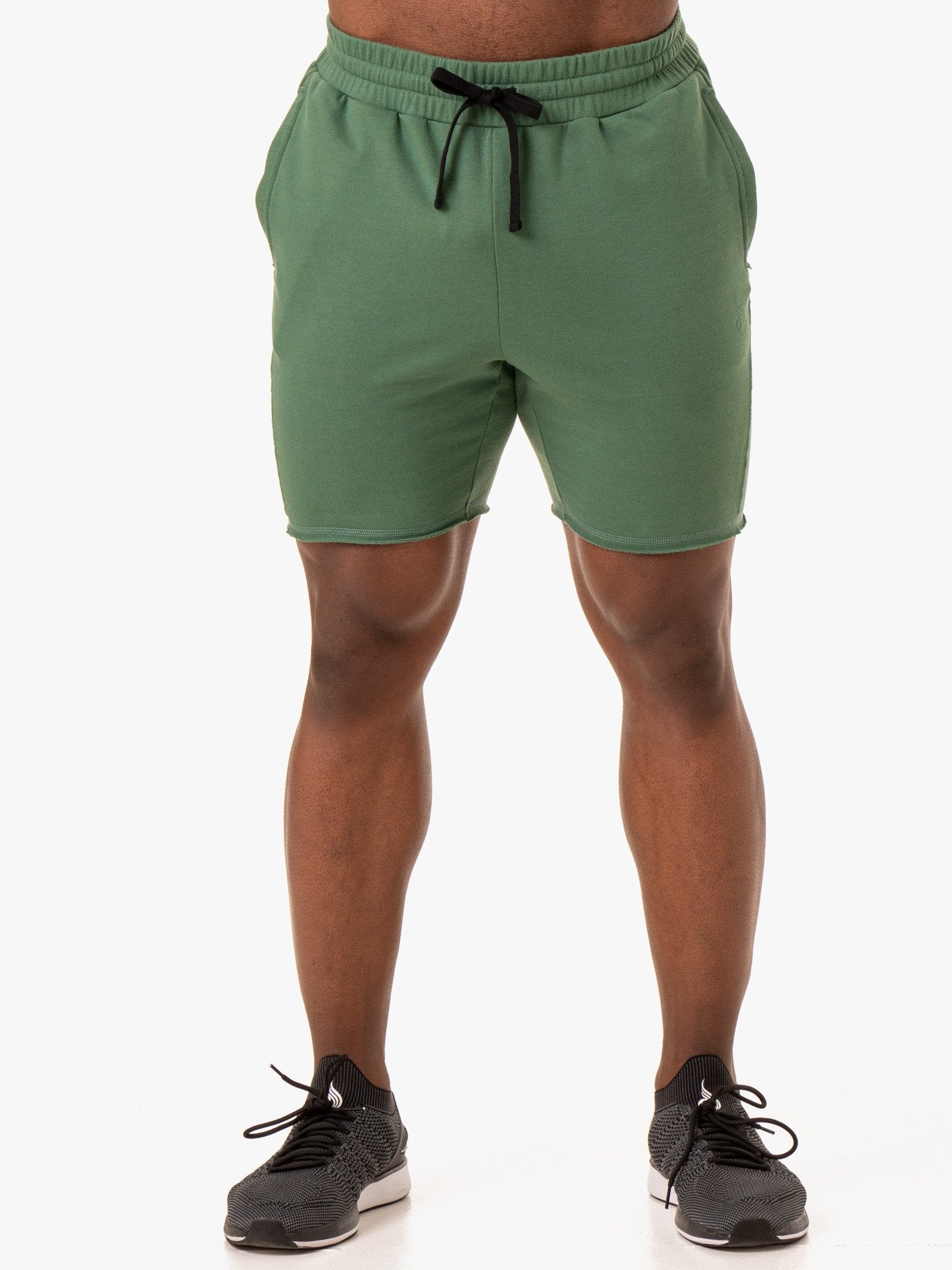 Force 6 Track Short - Green Running Shorts for Men & Women | Lightweight Athletic Shorts for Workouts, Jogging & Gym Training