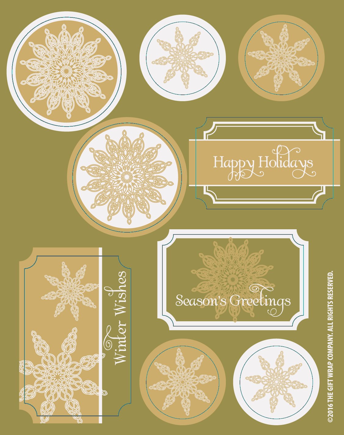 The Gift Wrap Company 15 Count Starburst Holiday Greeting Cards - Small Boxed Christmas Cards for Holiday Wishes, Office Gifts & Party Favors