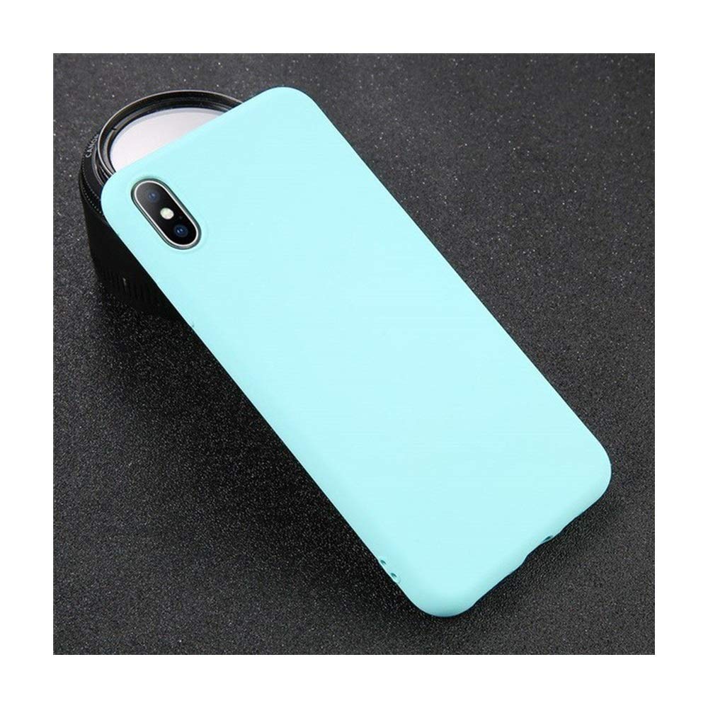 Premium Silicone Phone Case for iPhone 11/8/7/XS/11 Pro Max/XR/X/XS Max - Soft Macaron Color Protective Cover | Slim Fit, Shockproof, Anti-Scratch | Perfect for Daily Use, Work, Travel & Outdoor Activities