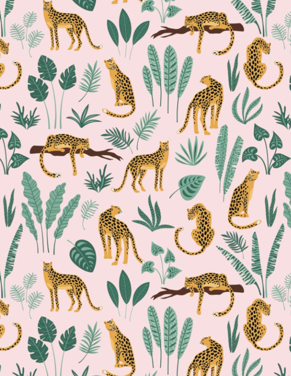 5-Year Planner 2021-2025 - 60-Month Calendar Journal with Tropical Cheetah Cover | Monthly Organizer for Goal Setting, Productivity & Time Management | Perfect for Students, Professionals & Entrepreneurs