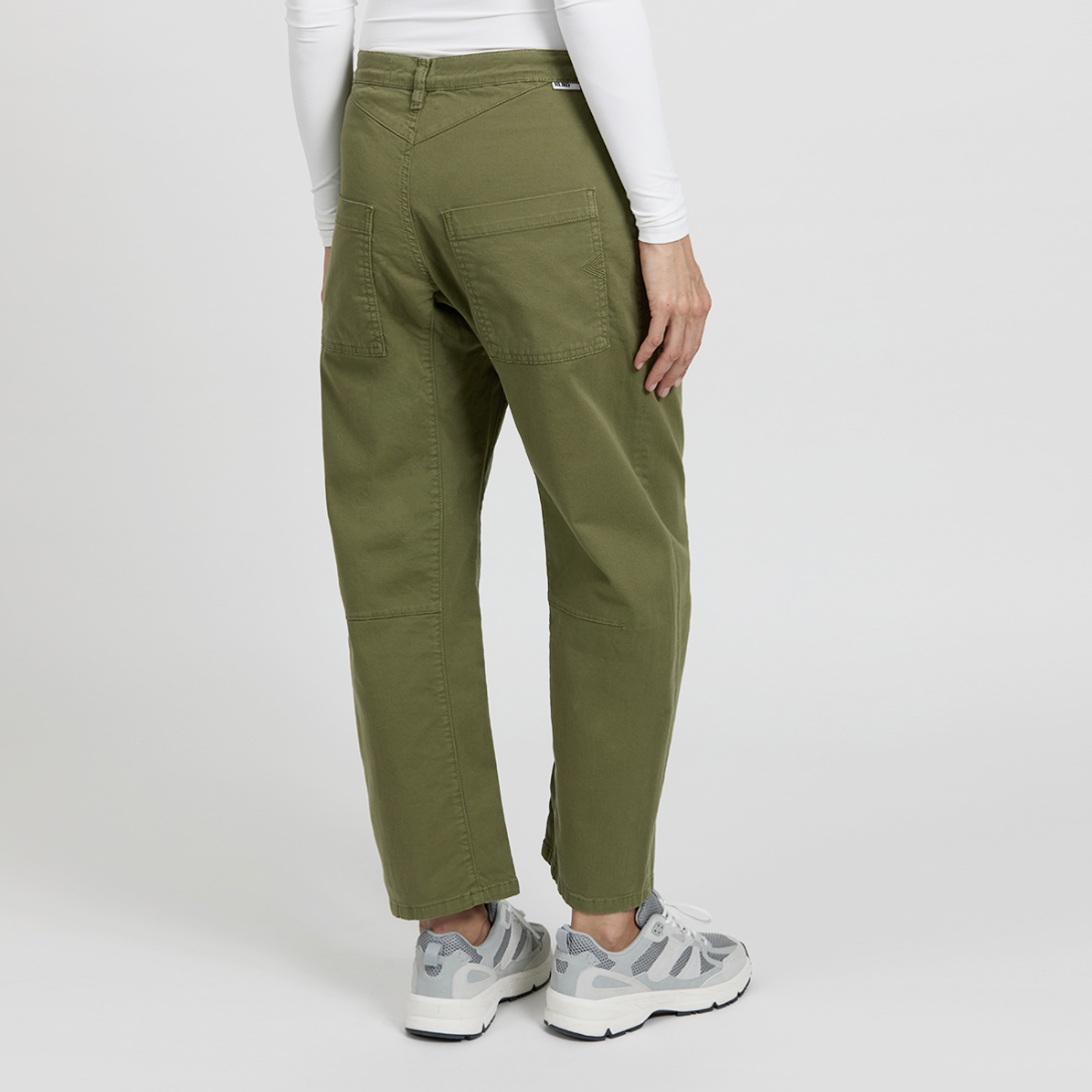 Reiko Carl Khaki Trousers for Men - Comfortable Casual Pants with Stretch Fit - Perfect for Office, Travel & Outdoor Activities