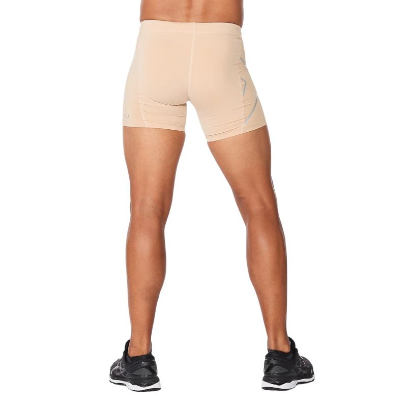 2XU Men's TR2 Compression 1/2 Shorts - Performance Running & Workout Shorts for Athletes - Ideal for Marathon Training, Gym Sessions & Active Lifestyle