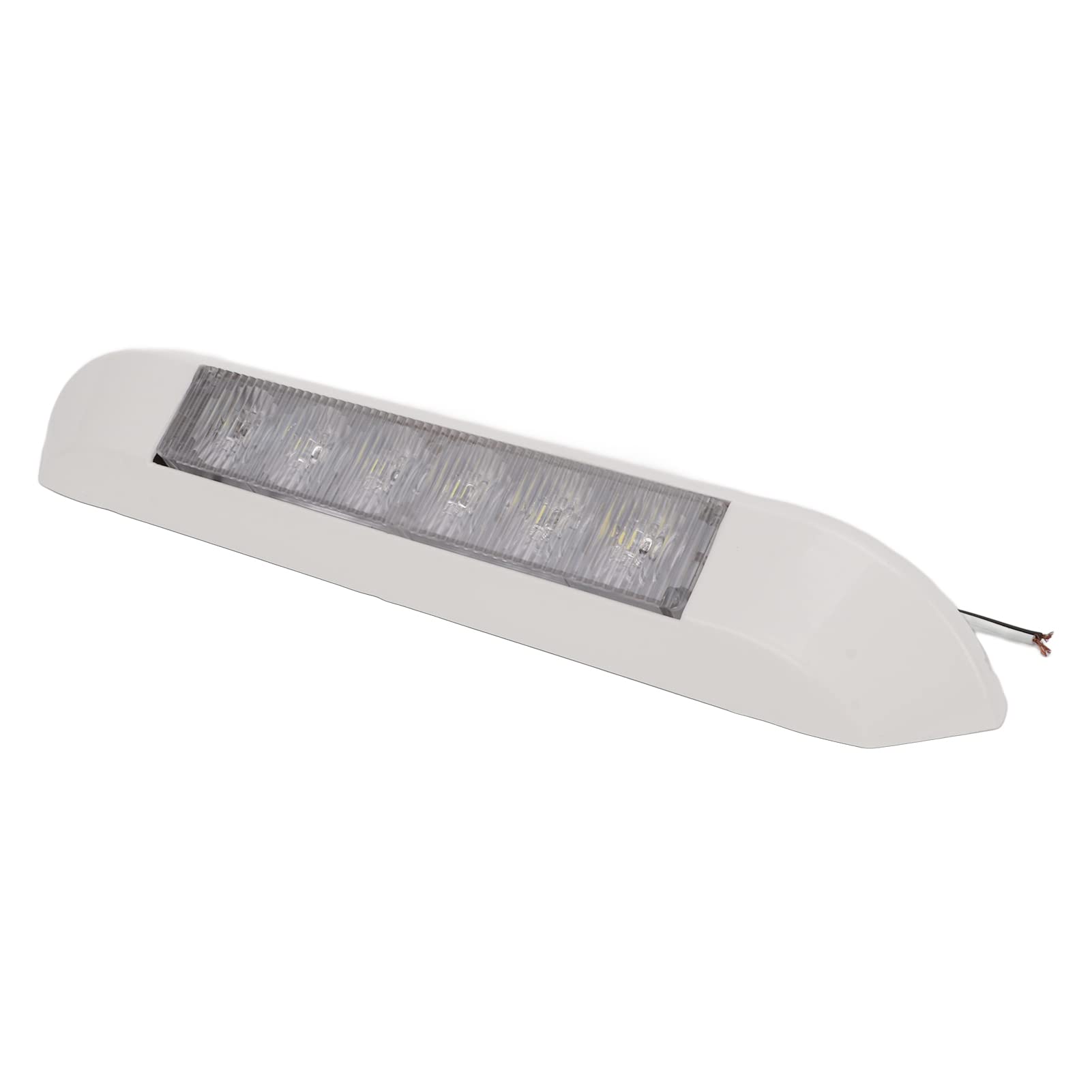 12V 1.6W LED RV Interior Strip Lights - 6000K White IP67 Waterproof Interior Light Bar for Campers, Motorhomes, Travel Trailers & Food Trucks - Perfect for Nighttime Reading, Task Lighting and Vehicle Interior Illumination